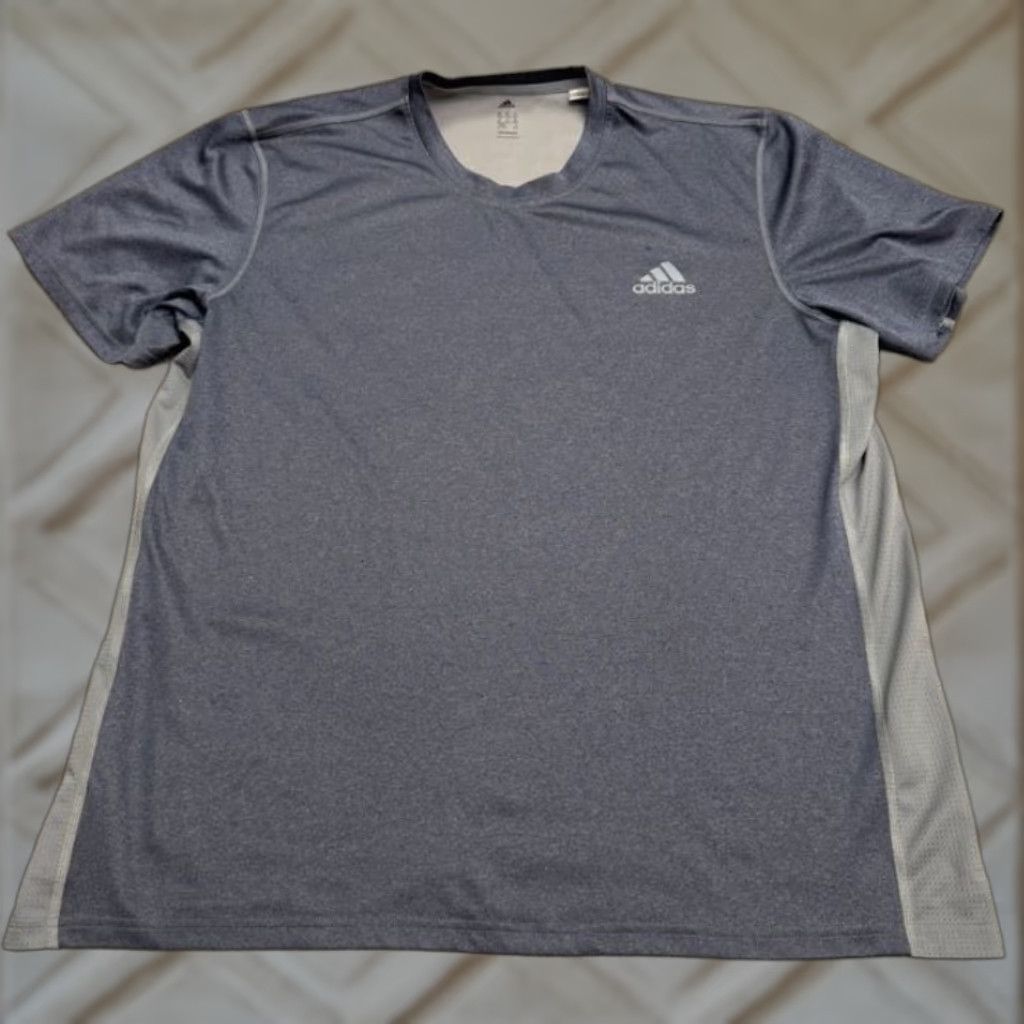 Adidas Adidas Climacool T-Shirt Men 2XL Gray Short Sleeve Crew Neck Athletic Tee Size US XXL / EU 58 / 5 - 1 Thumbnail