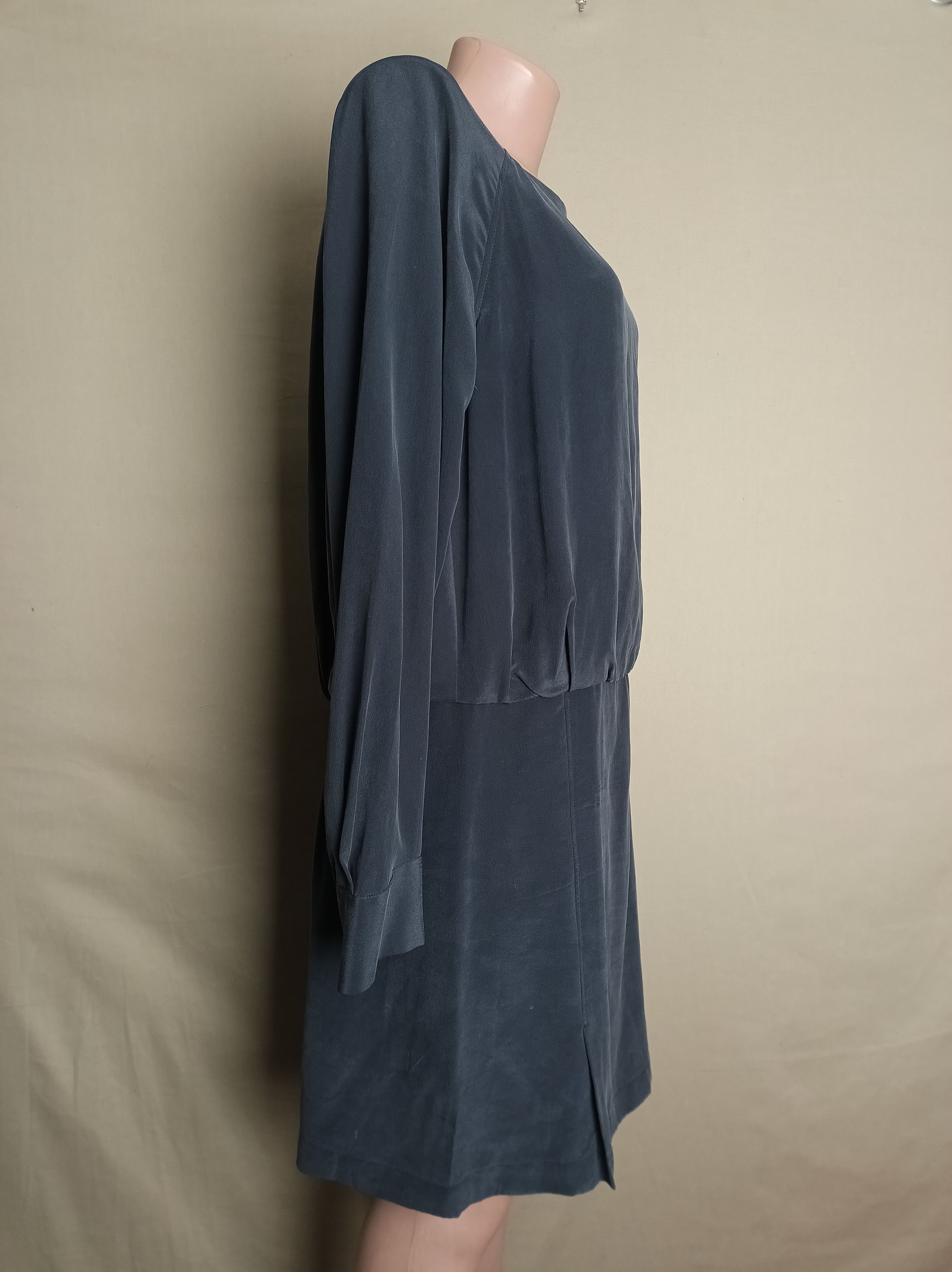 Chloe × See by Chloe See by Chloe Grey Silk Dress Size IT 42 US 6 Size M / US 6-8 / IT 42-44 - 5 Thumbnail