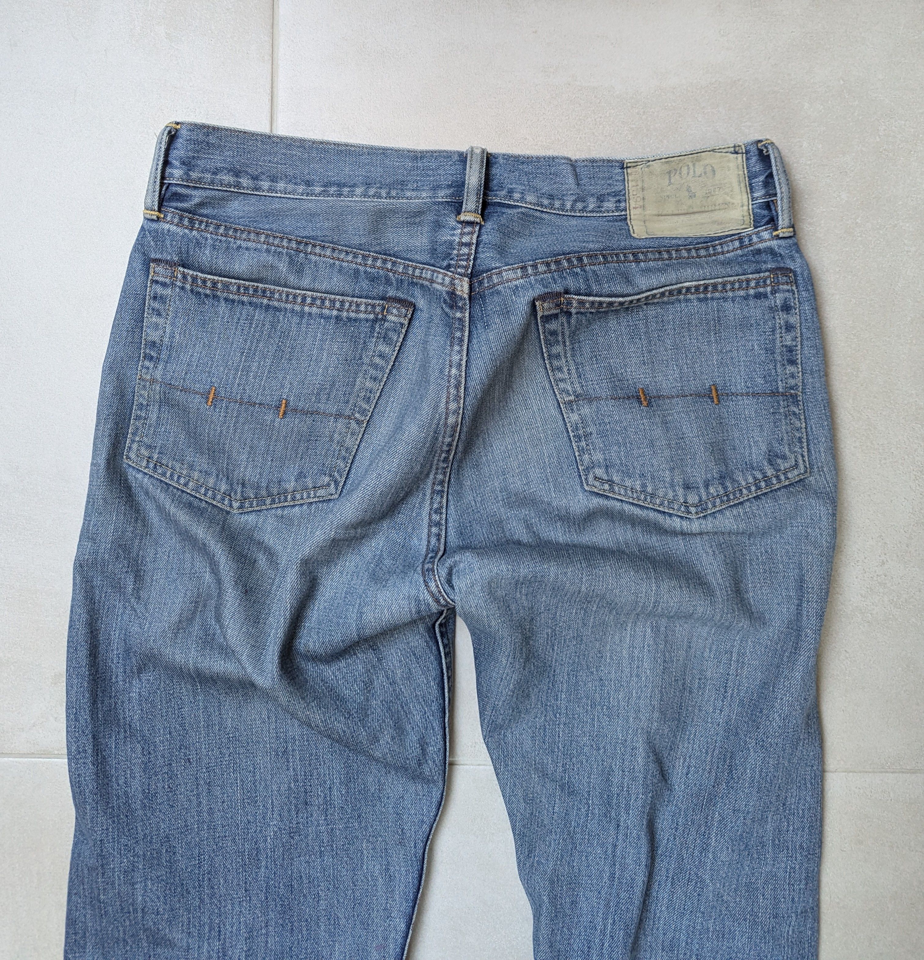 Ralph Lauren × Vintage Ralph Lauren CUSTOM Paint Splatter Jeans Size US 32 / EU 48 - 6 Thumbnail