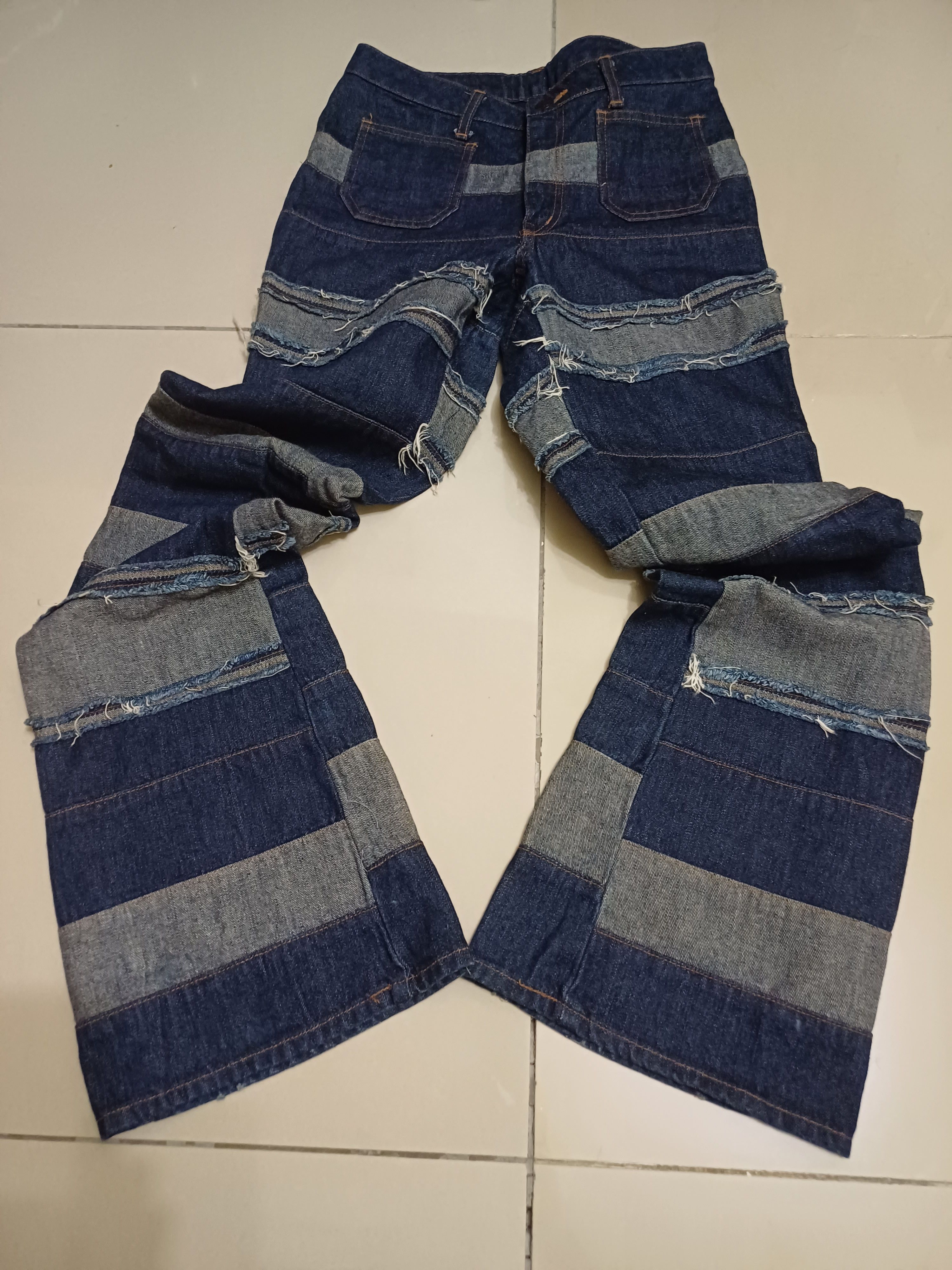 Hysteric Glamour Patchwork flared jeans inspired by Hysteric Glamour Size 28" / US 6 / IT 42 - 17 Thumbnail