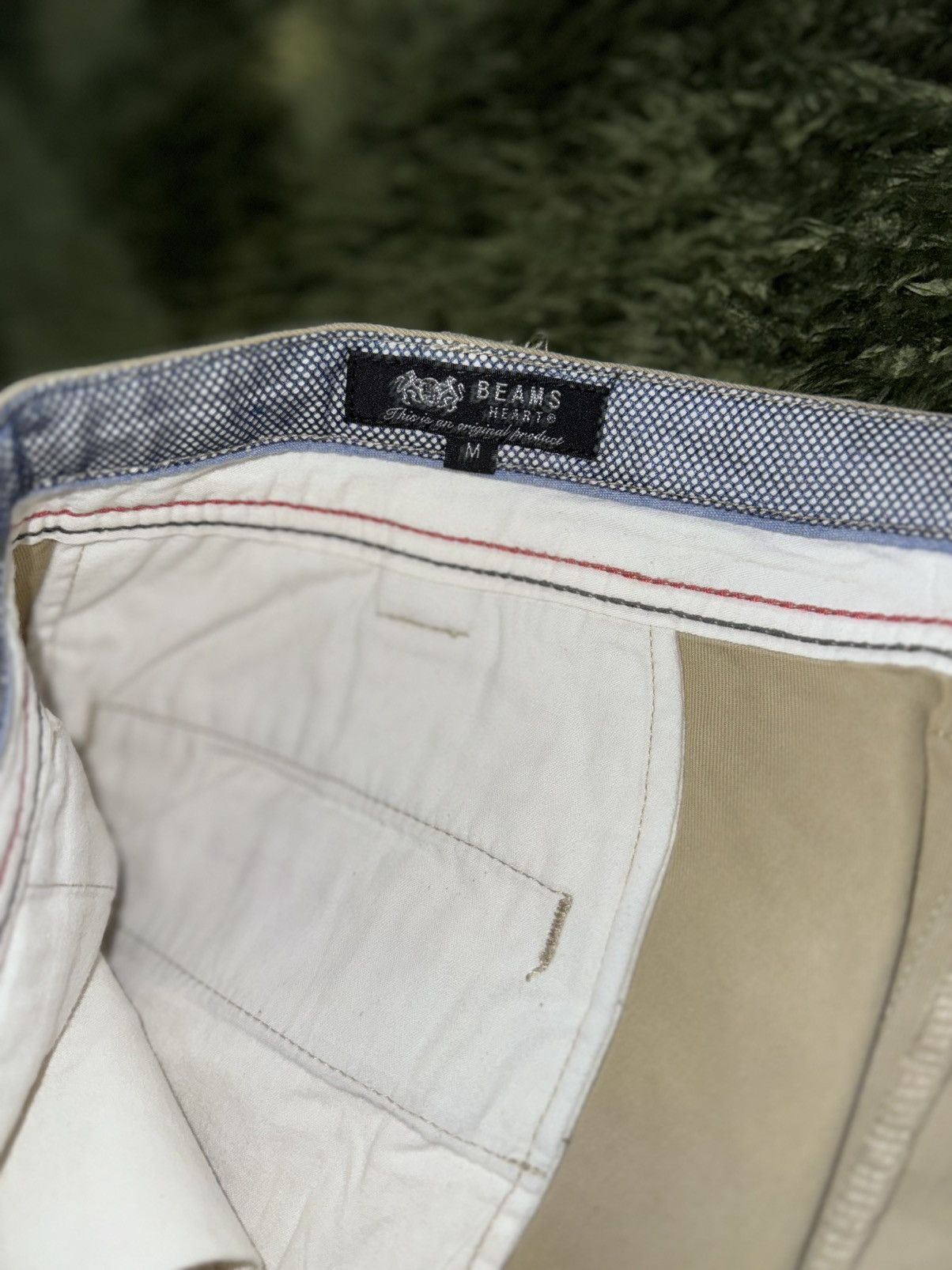 Beams Japan [M] BEAMS HEART JAPAN cotton chino pants washed beige Size US 31 - 4 Thumbnail