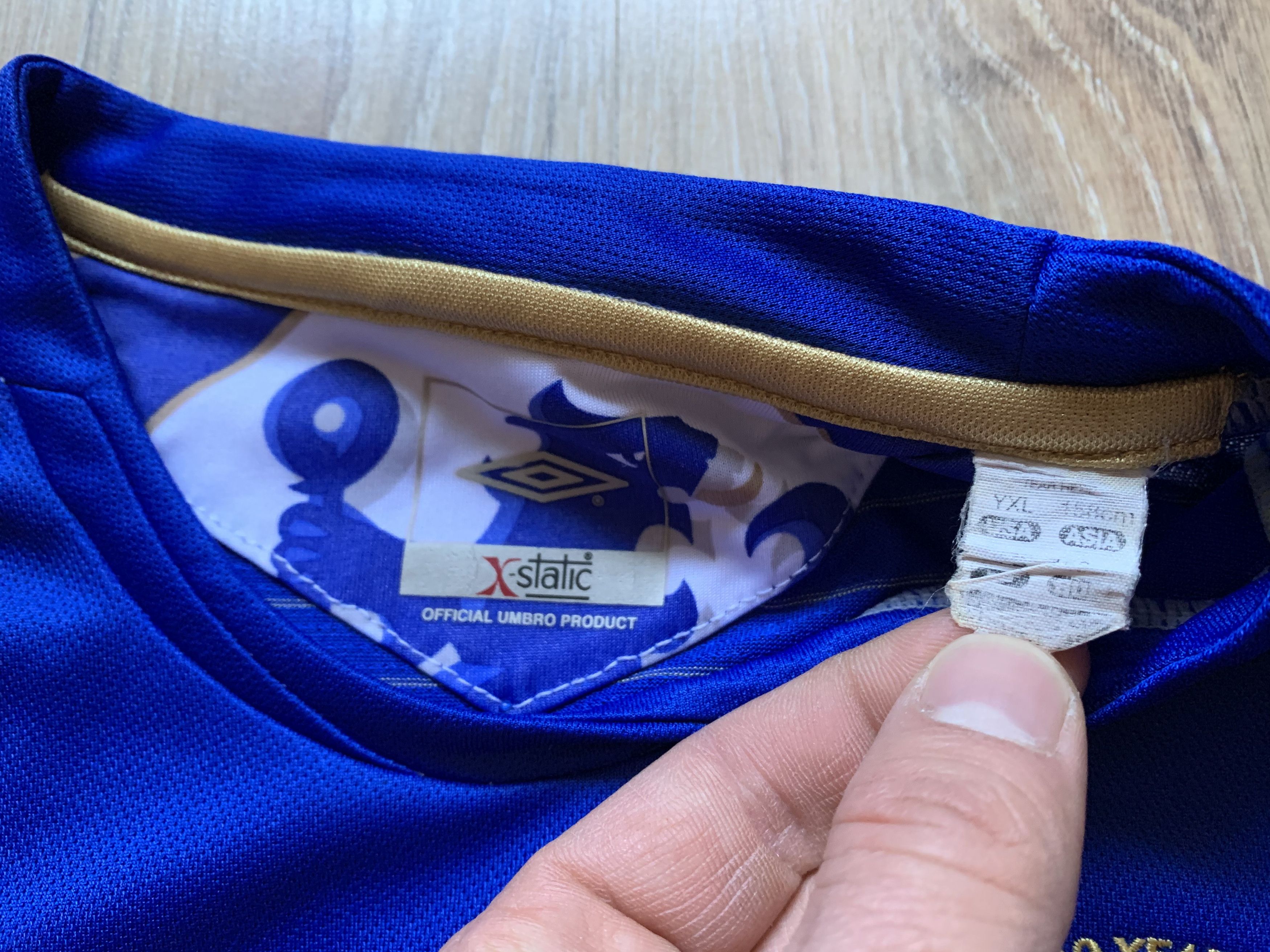 Umbro Vintage Boys Umbro Chelsea Centenary Home Shirt 2005-2006 Size US XXS / EU 40 - 7 Thumbnail