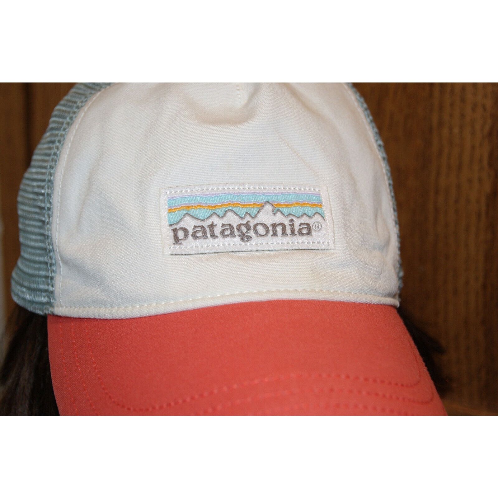 Patagonia Patagonia Mountain Logo Trucker Mesh SnapBack Hat Size ONE SIZE - 3 Thumbnail