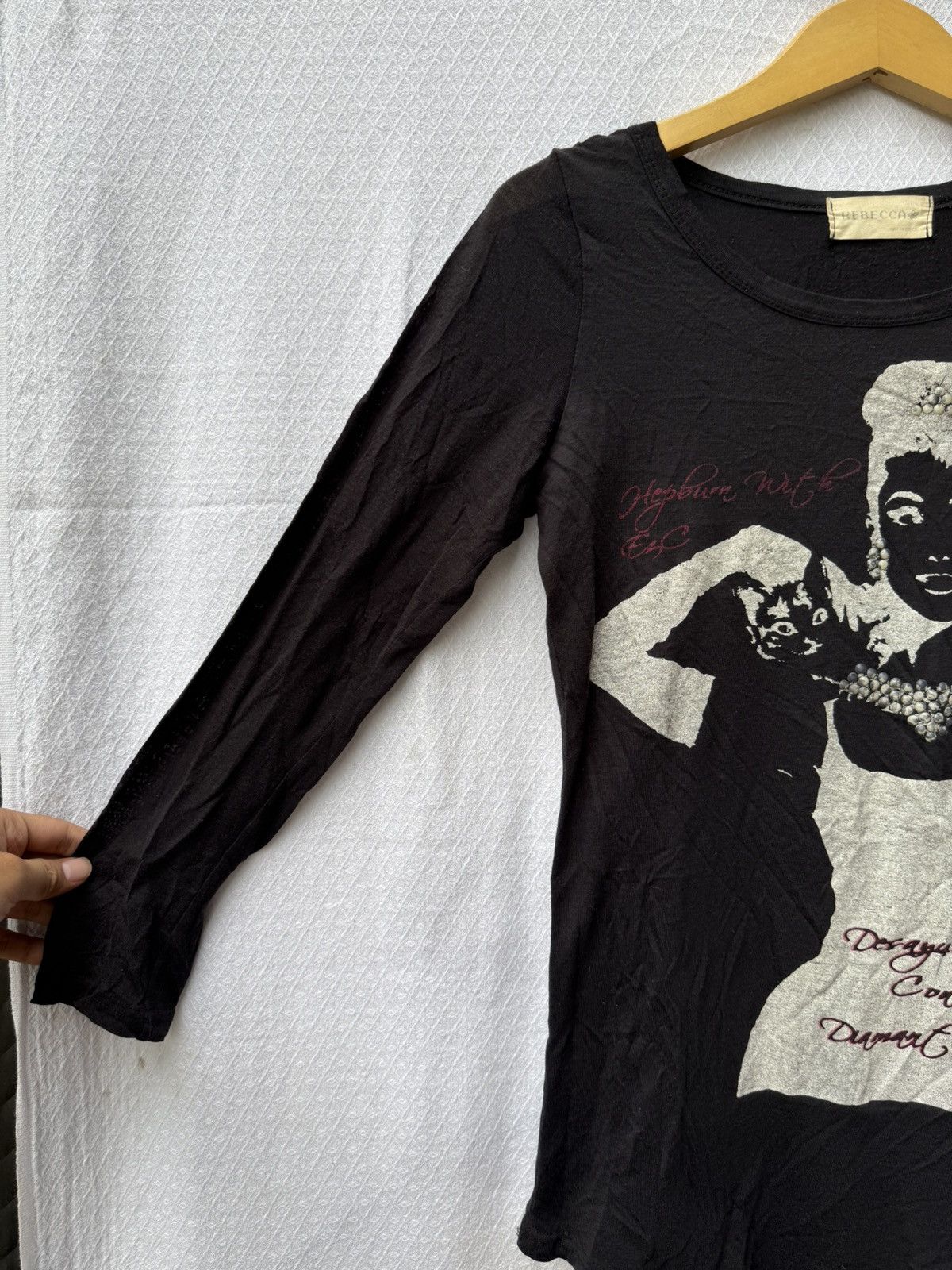 Hysteric Glamour 2000s - Rebecca Hysteric Girl Longsleeve Size US S / EU 44-46 / 1 - 3 Thumbnail