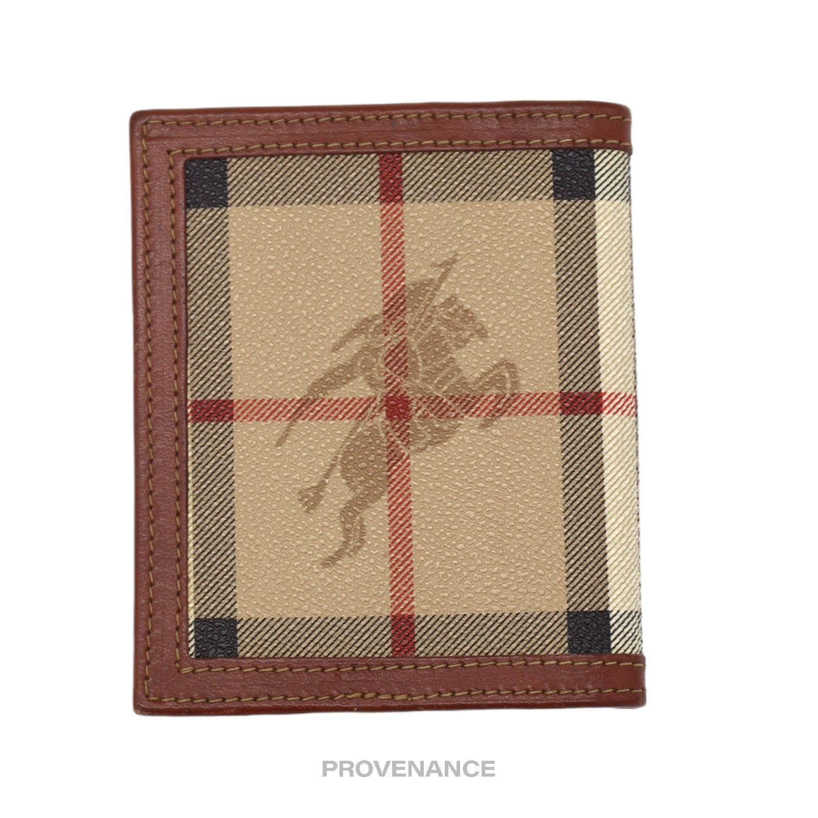 Burberry 🔴 Burberry ID Bifold Wallet - Nova Check Size ONE SIZE - 2 Thumbnail