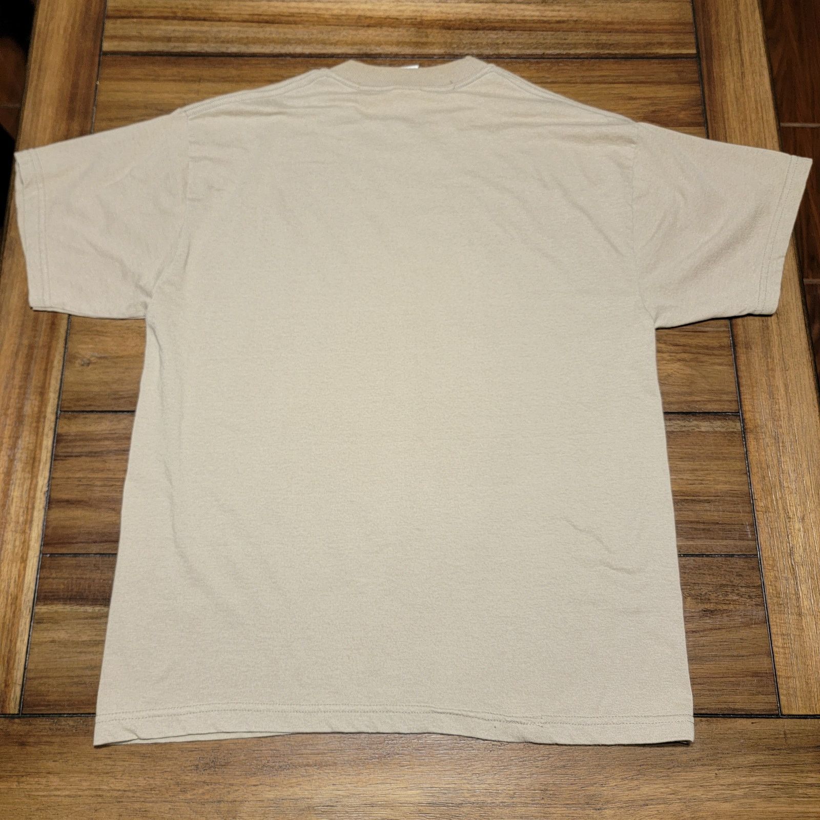 Jerzees The History of Terlingua Tan Unisex Tee - Size Large Size US L / EU 52-54 / 3 - 3 Thumbnail