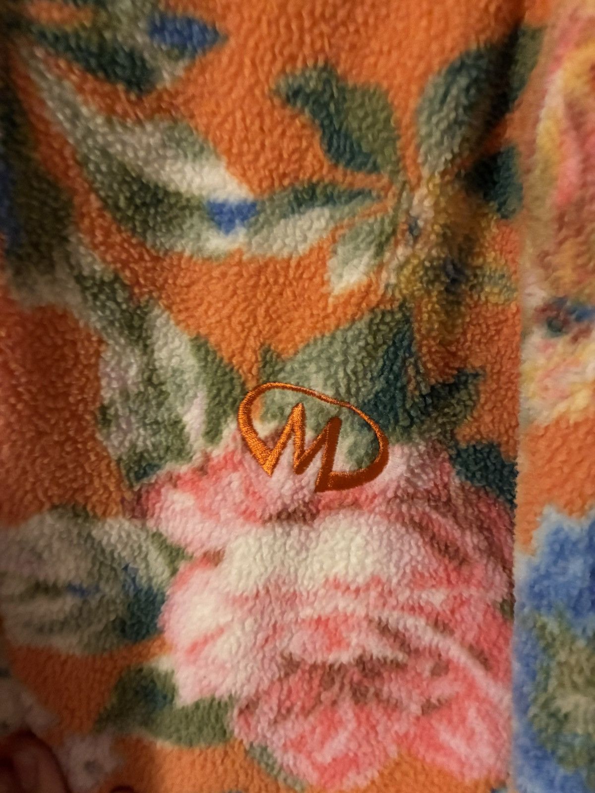 Martine Rose Martine Rose Floral Fleece Hoodie Size US XL / EU 56 / 4 - 3 Thumbnail