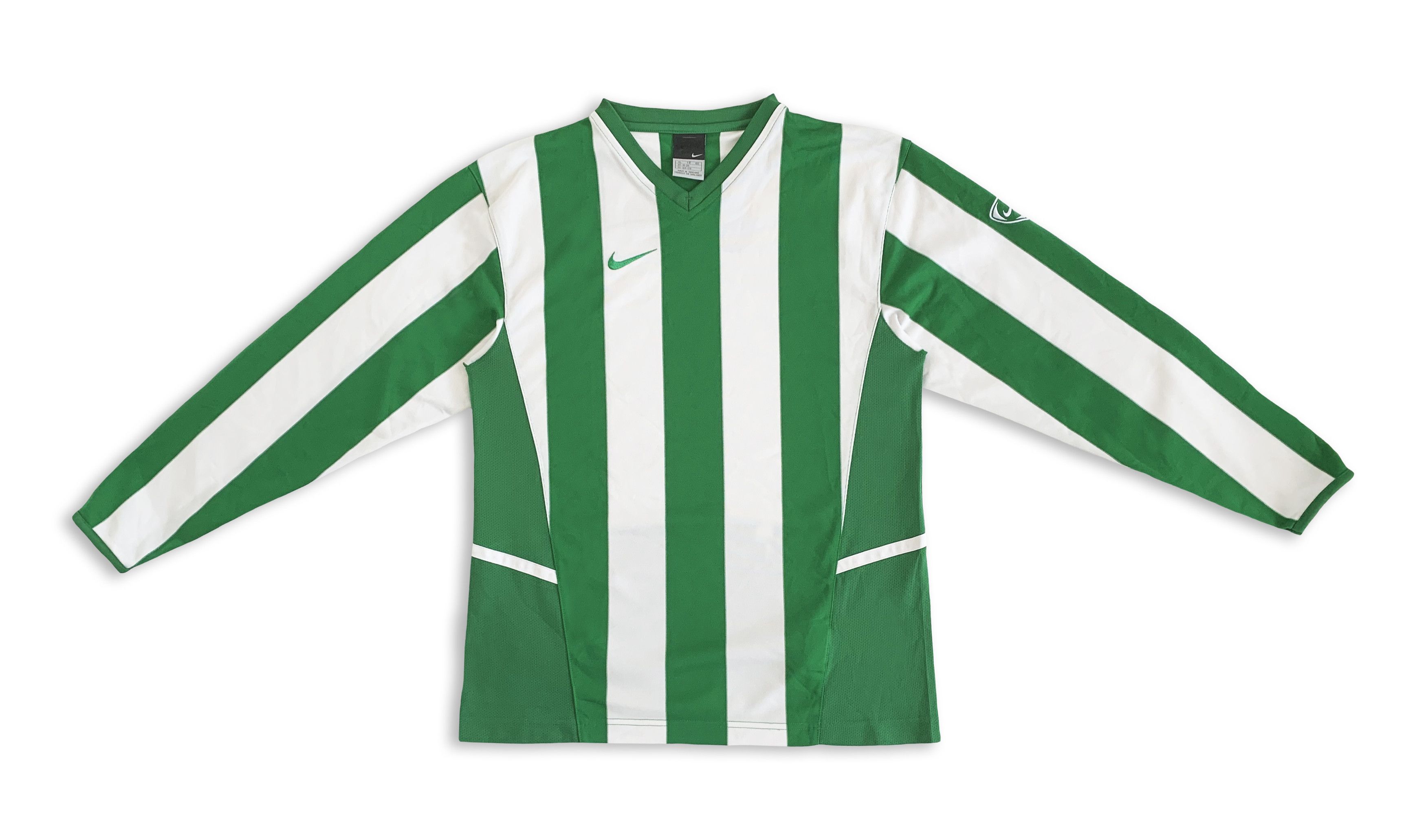 Nike Vintage 90s NIKE Jersey Kit Soccer Football Striped Y2K Size US S / EU 44-46 / 1 - 5 Thumbnail