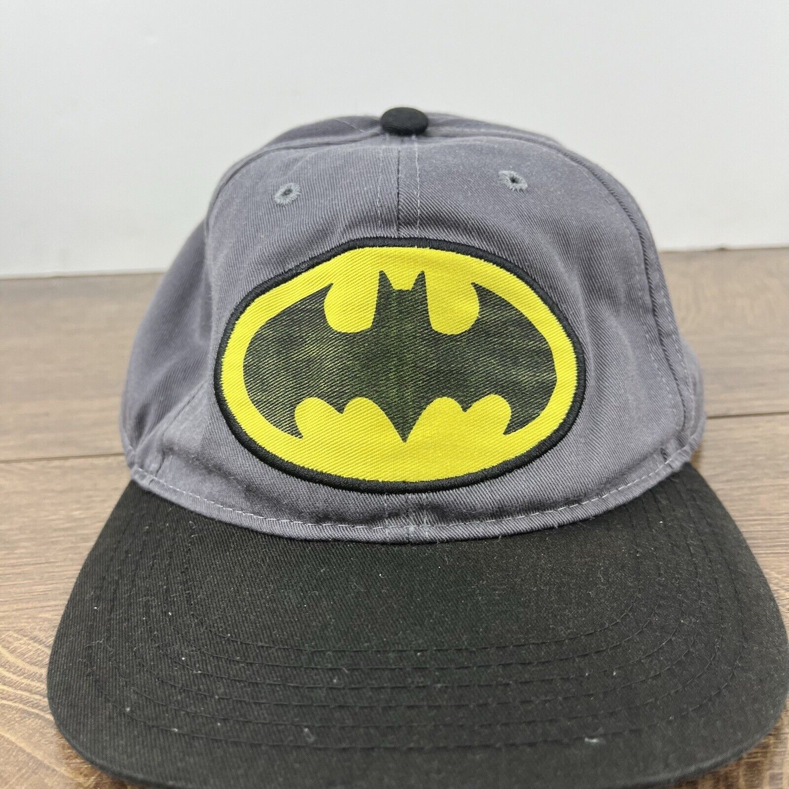 Other Batman Snapback Hat Gray Cap Adjustable Batman Hat Gray Adul Size ONE SIZE - 7 Thumbnail
