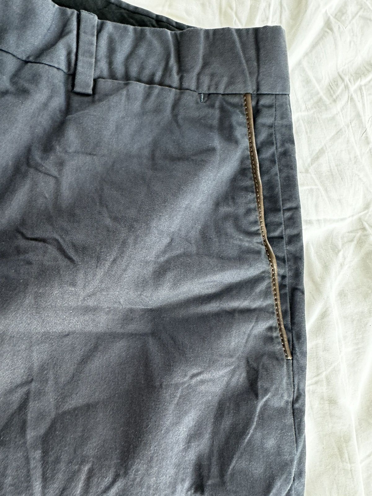 Hermes Hermes Clou de Selle navy blue cotton pants Size US 32 / EU 48 - 5 Thumbnail