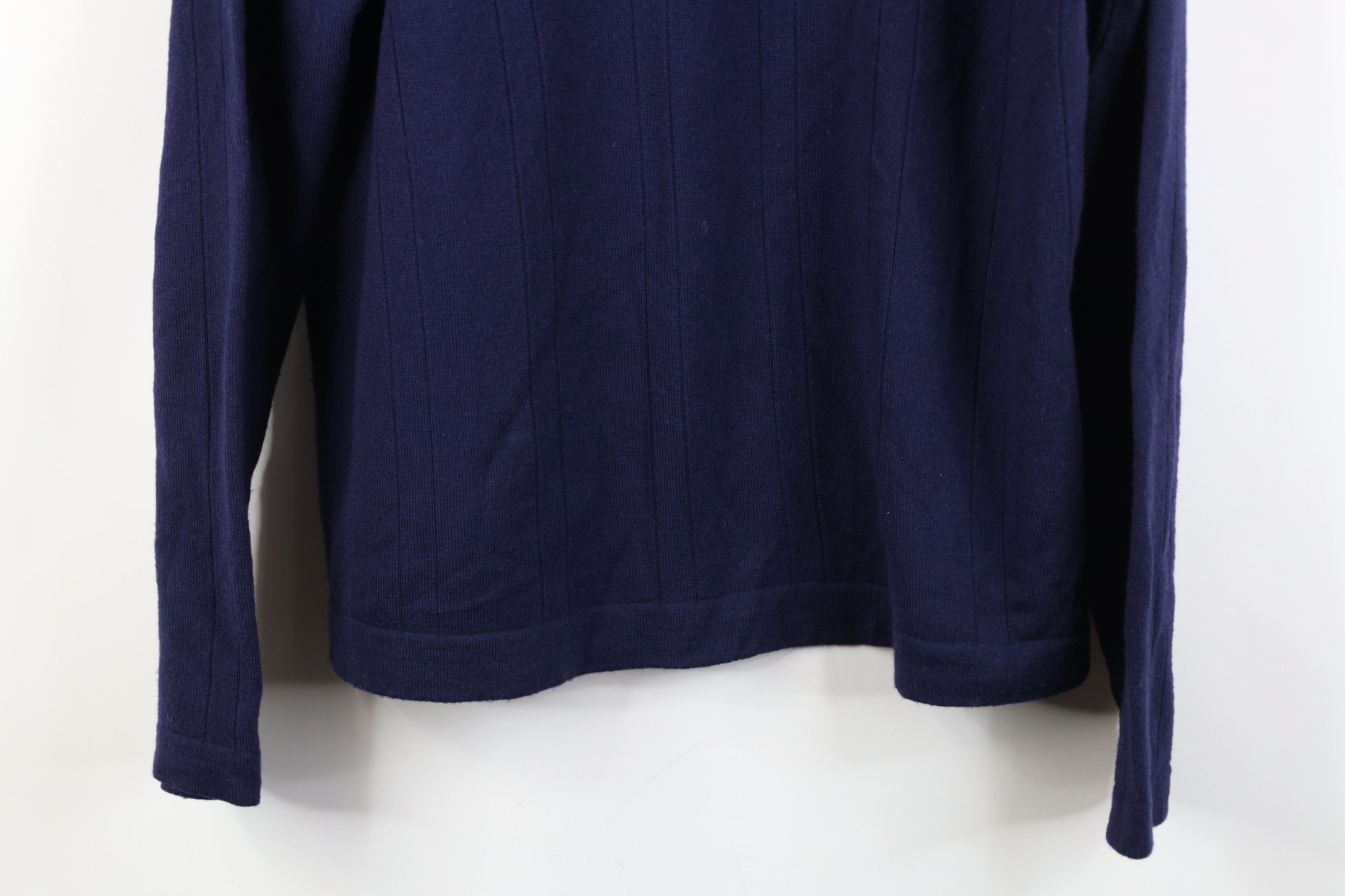 Banana Republic Vintage Y2K 2000 Banana Republic Merino Wool Ribbed Sweater Size US L / EU 52-54 / 3 - 3 Thumbnail