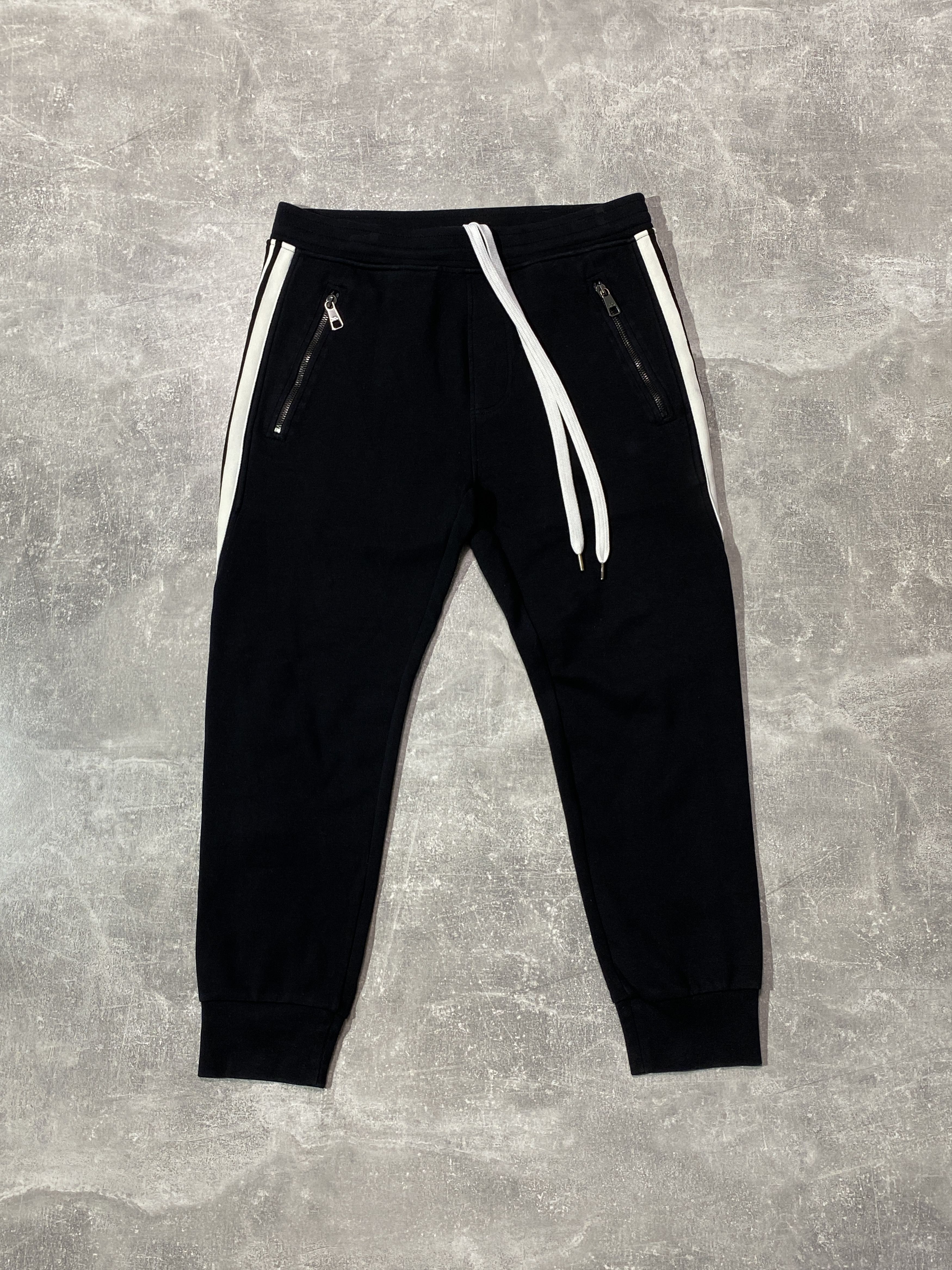 Neil Barrett Neil Barrett Super Skinny Fit Tapered Cropped Sweatpants Size US 32 / EU 48 - 1 Thumbnail