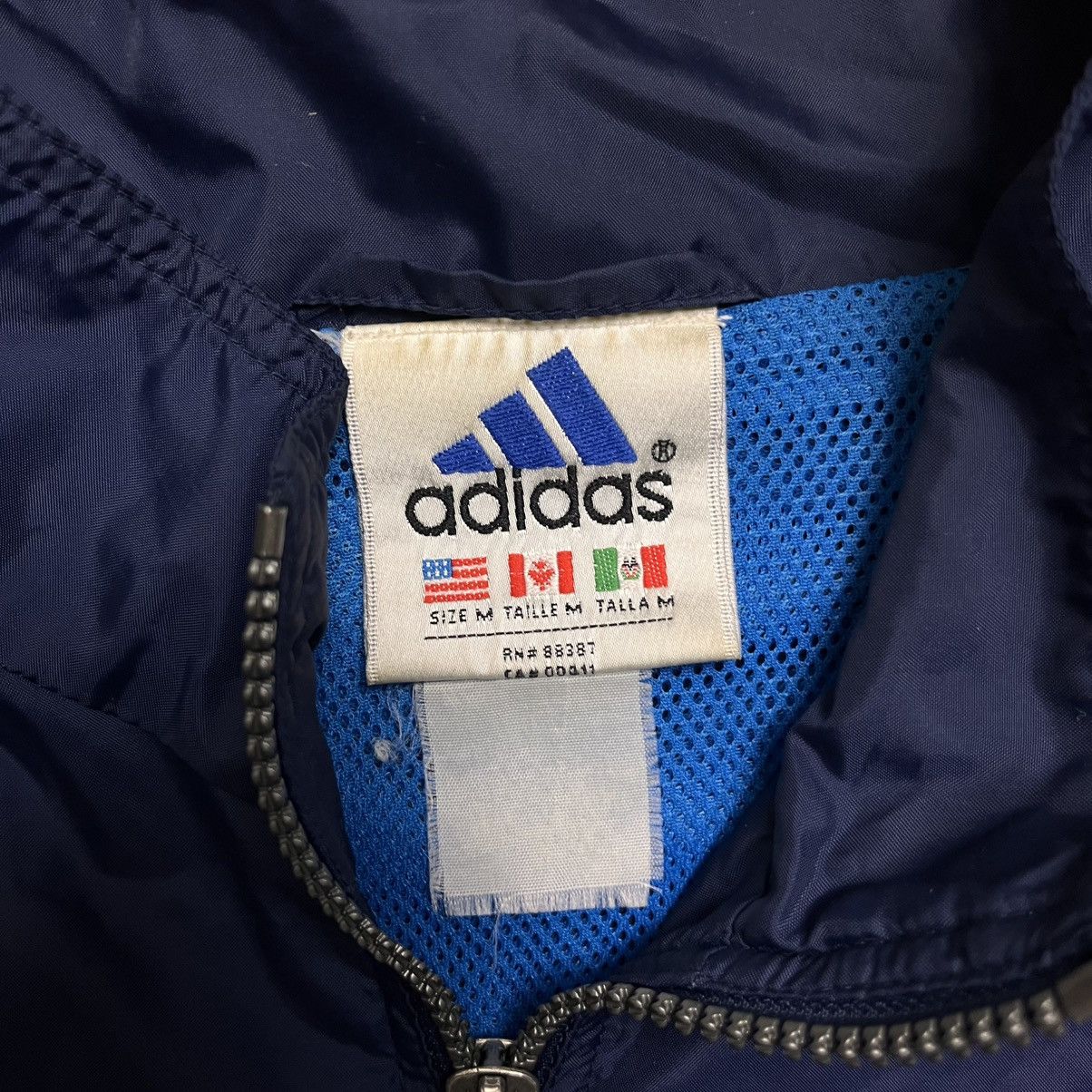 Adidas Vintage Adidas Windbreaker 1/4 Zip Size US M / EU 48-50 / 2 - 4 Thumbnail