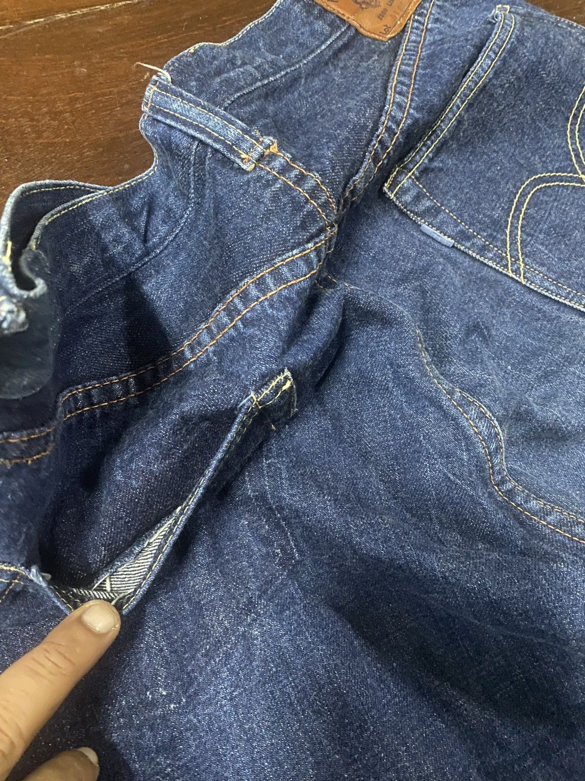 Full Count & Co. Rare 2000 limited edition FULLCOUNT 0105 selvedge Size US 31 - 16 Thumbnail