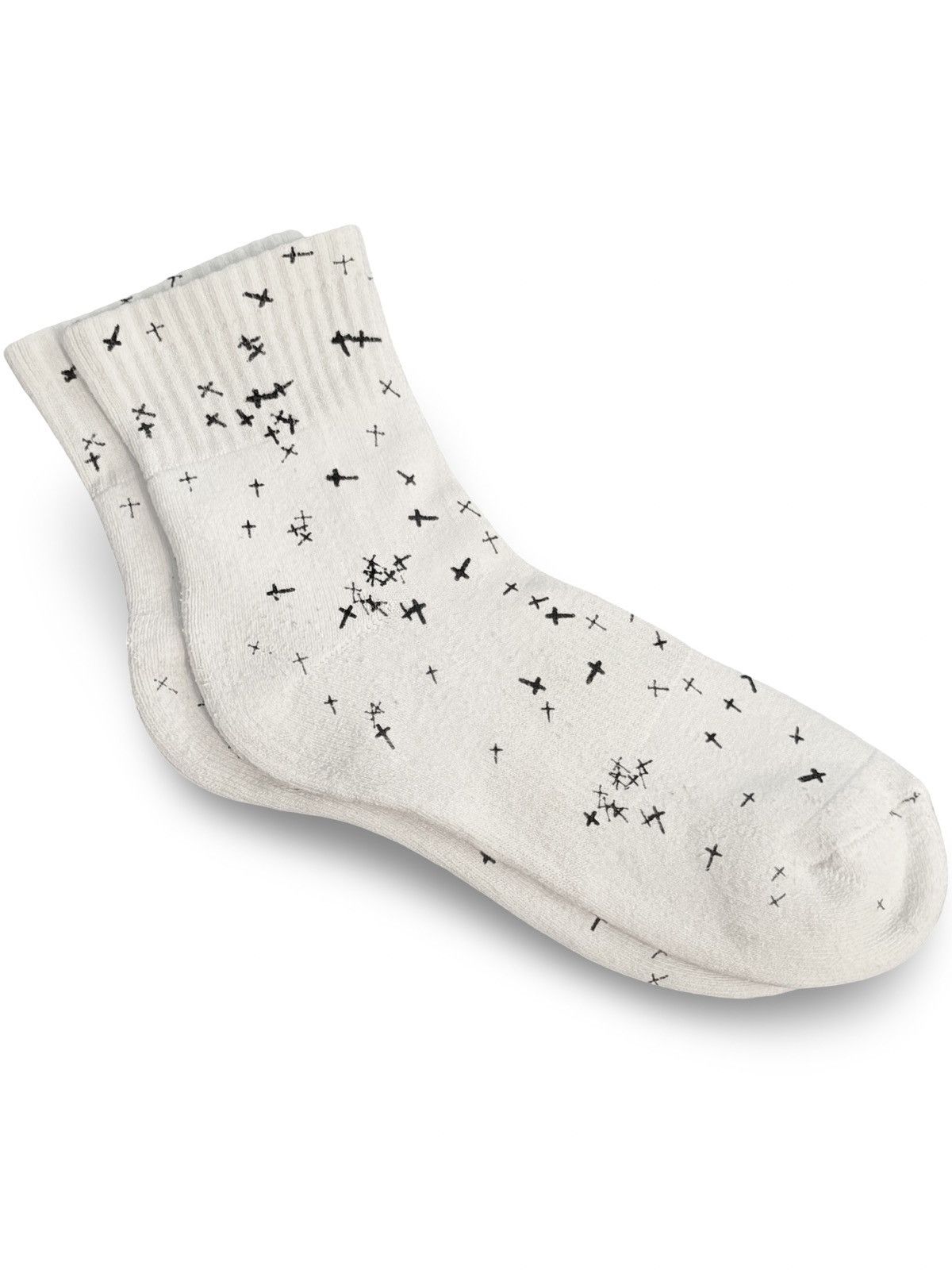 Undercover AW02 Witches Cell Division Cross Socks Size ONE SIZE - 1 Thumbnail