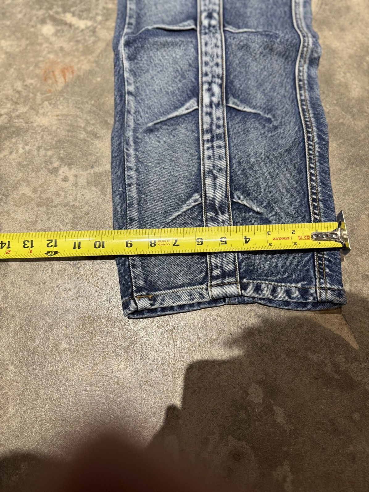 Thug Club THUG CLUB 24AW LINE GOB DENIM PANTS Size 32W STC24PT3201 Size US 32 / EU 48 - 10 Thumbnail