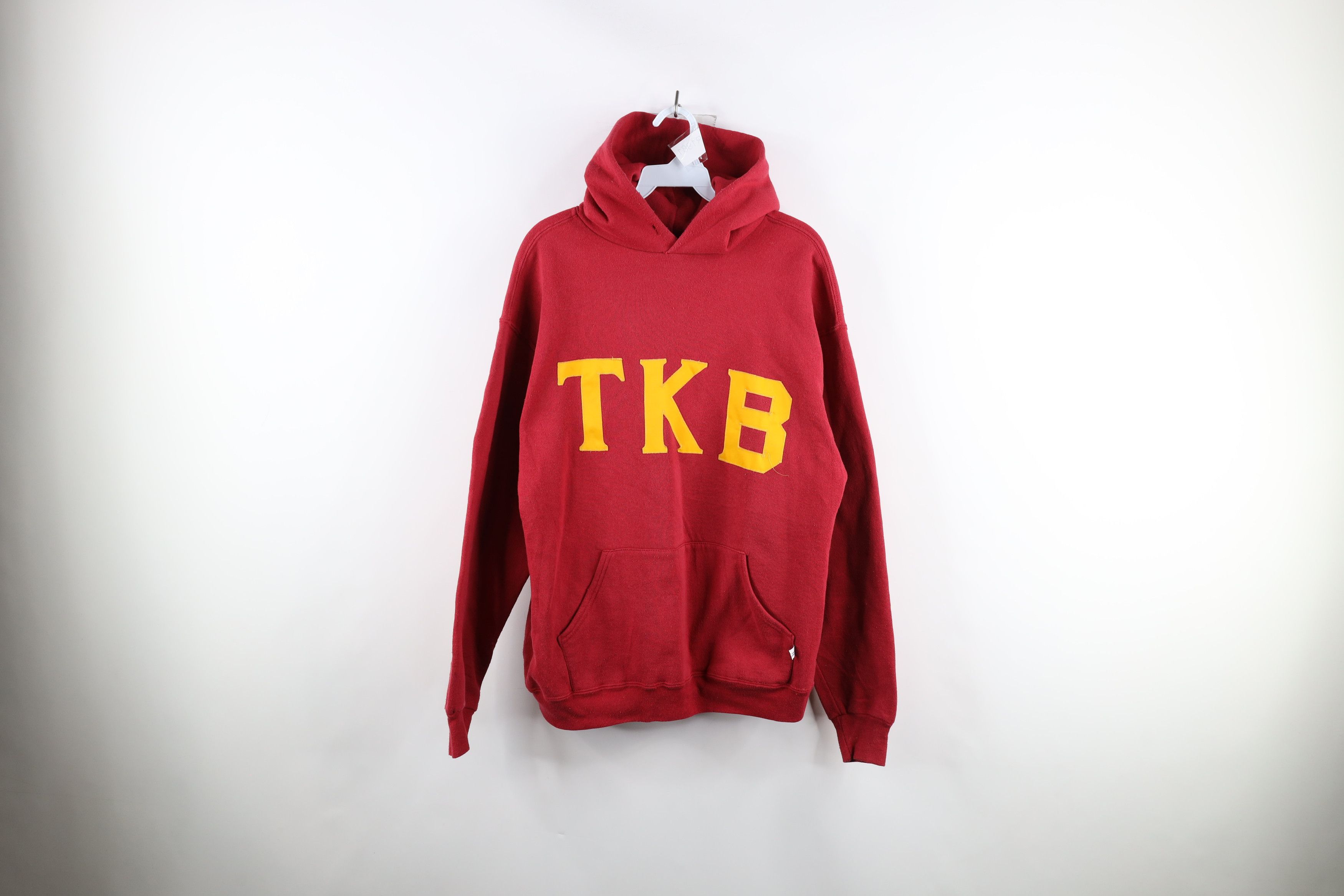 Russell Athletic Vintage 90s Russell Athletic Tau Kappa Fraternity Hoodie Size US XL / EU 56 / 4 - 1 Thumbnail