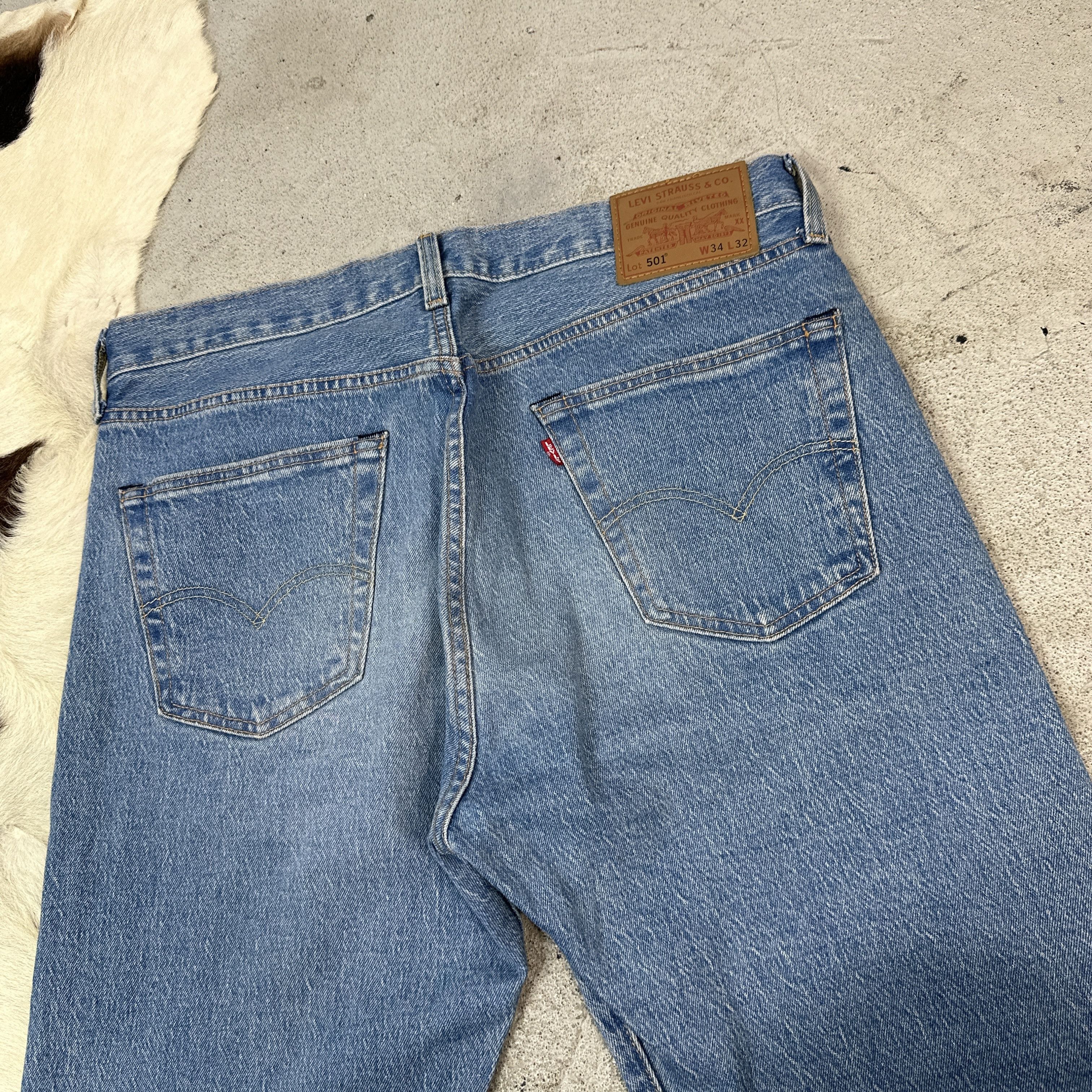 Levi's × Vintage Levi's 501 jeans Size US 34 / EU 50 - 2 Thumbnail