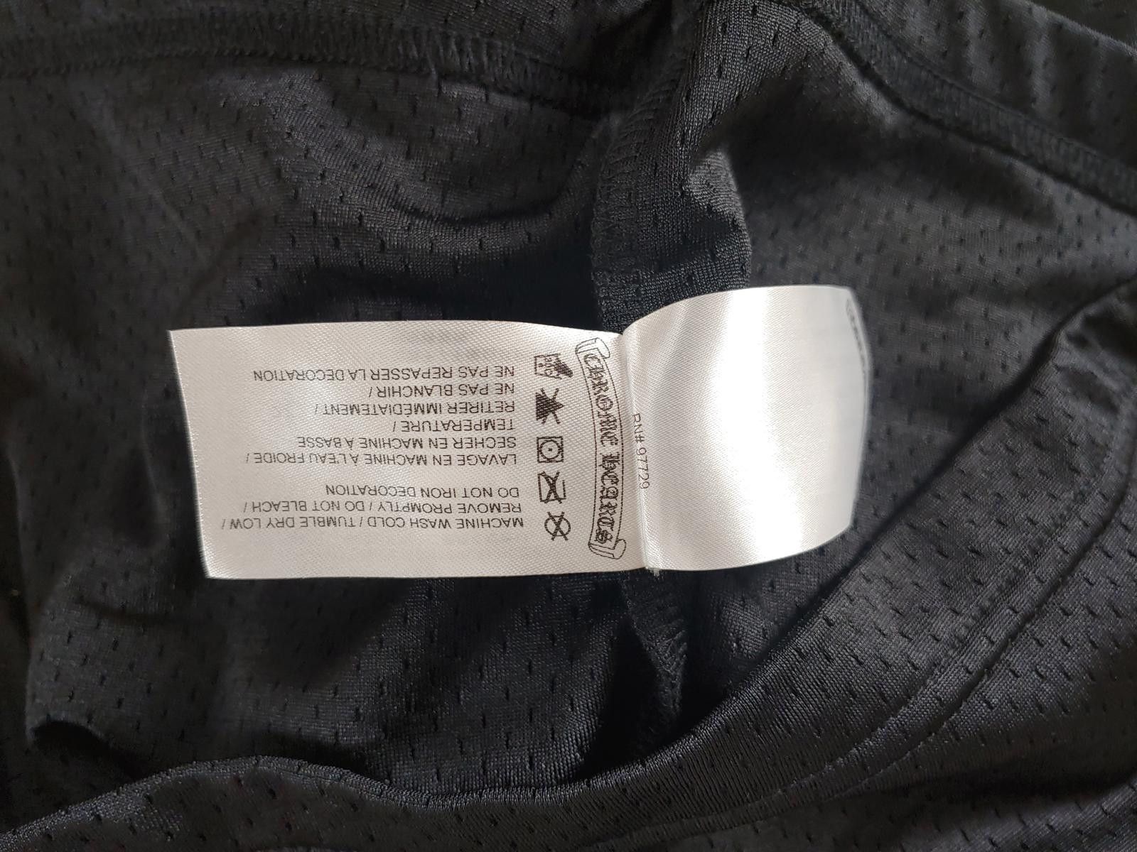 Chrome Hearts Chrome Hearts Mesh Warm Up Jersey in Black Size US L / EU 52-54 / 3 - 5 Thumbnail