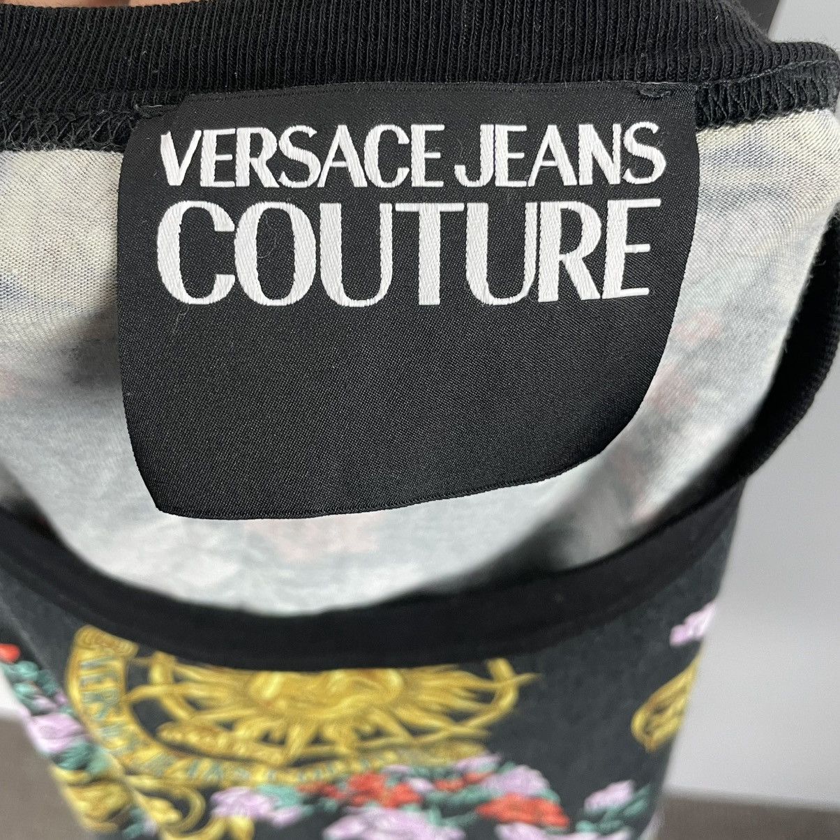 Versace Versace Jeans Couture Womens Sunflower Garland T-Shirt Dress Size M / US 6-8 / IT 42-44 - 7 Thumbnail