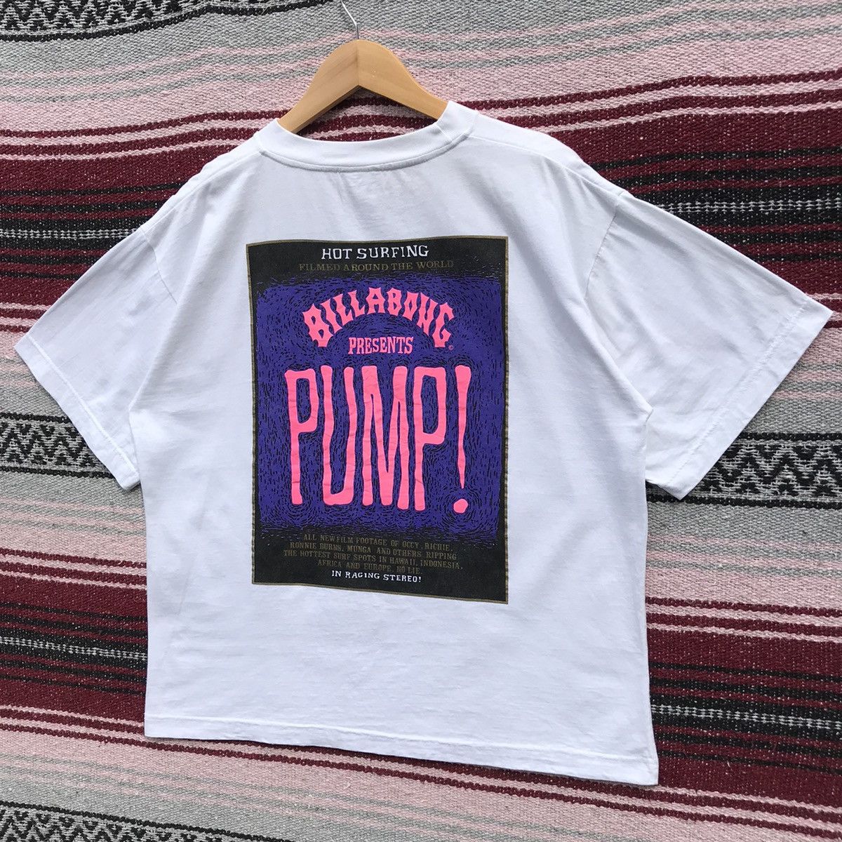 Billabong Vintage Billabong Baggy Tee Back Hit Billabong Surfboards Size US M / EU 48-50 / 2 - 3 Thumbnail