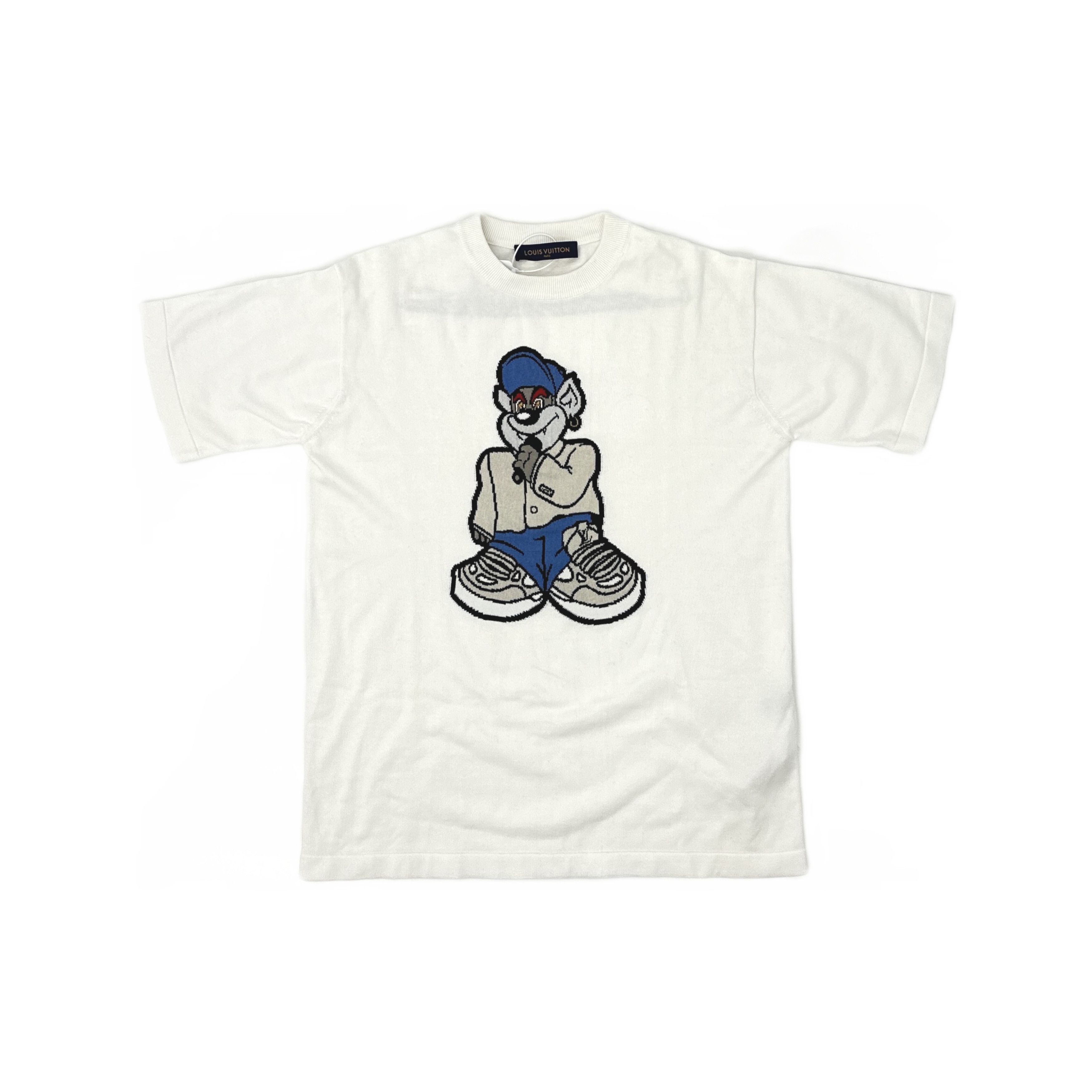 Louis Vuitton Louis Vuitton Cartoon Graphic T-Shirt Size M Size US M / EU 48-50 / 2 - 1 Thumbnail
