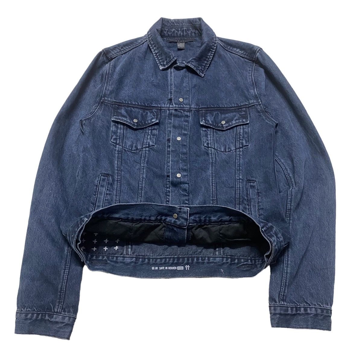 Ksubi Ksubi Classic Smoked Denim Jacket Size US S / EU 44-46 / 1 - 3 Thumbnail