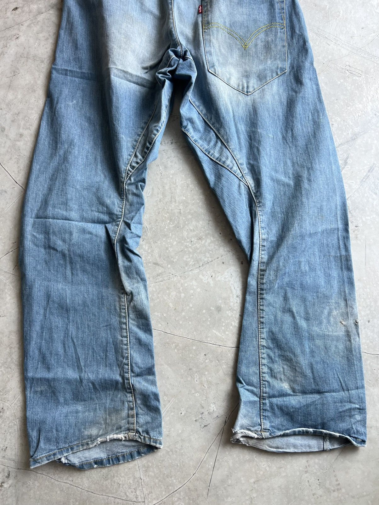 Levi's Levis Engineered Twisted Jeans Tag W34 Actual 36x33 Size US 36 / EU 52 - 6 Thumbnail