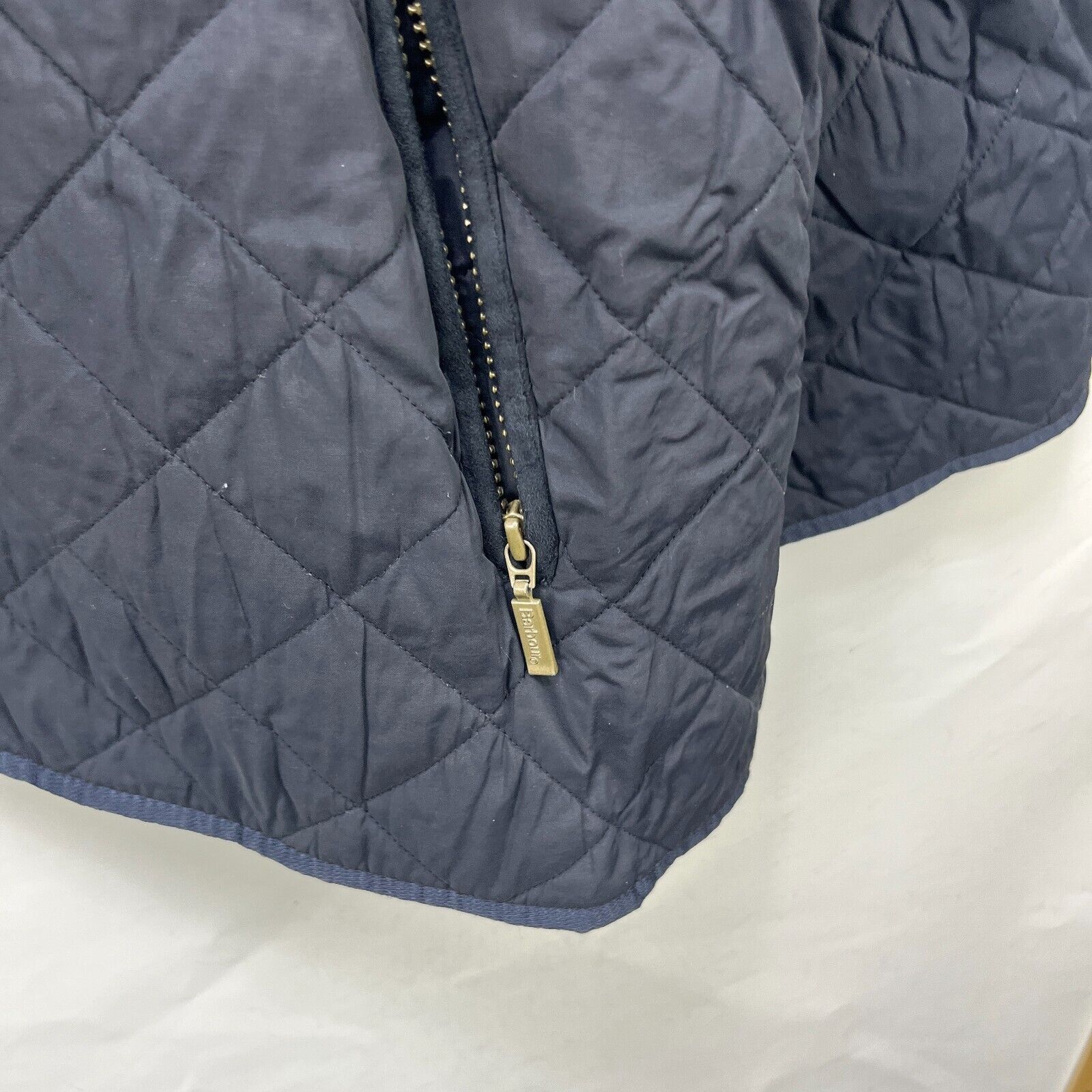 Barbour × Vintage Vintage Barbour D34 Milano Fine Cotton Quilt Jacket Mens 2XL Size US XXL / EU 58 / 5 - 3 Thumbnail