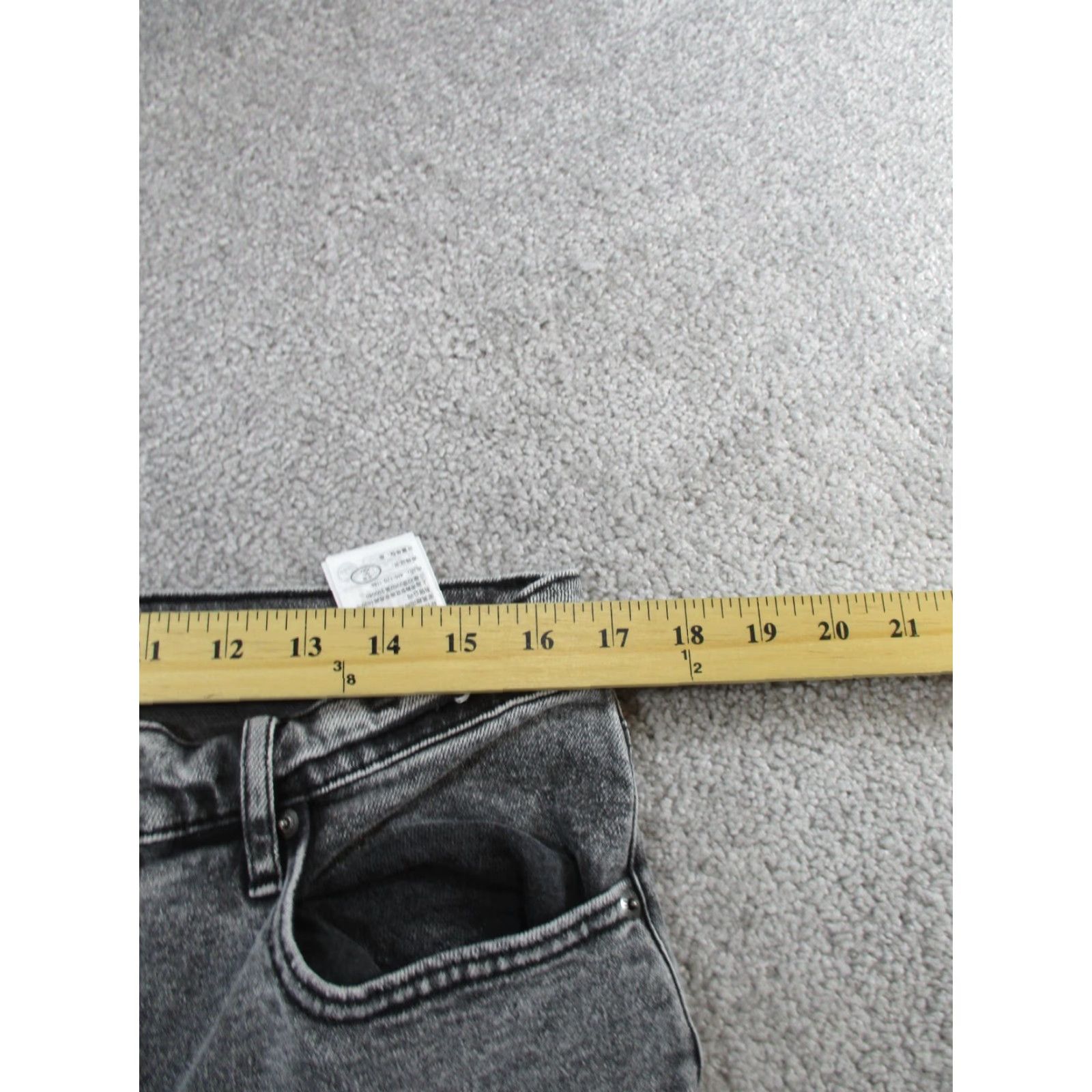 Abercrombie & Fitch Abercrombie & Fitch Jeans Womens 32 High Rise Skinny Gray Denim Womens Size 24" / US 00 / IT 34 - 7 Thumbnail