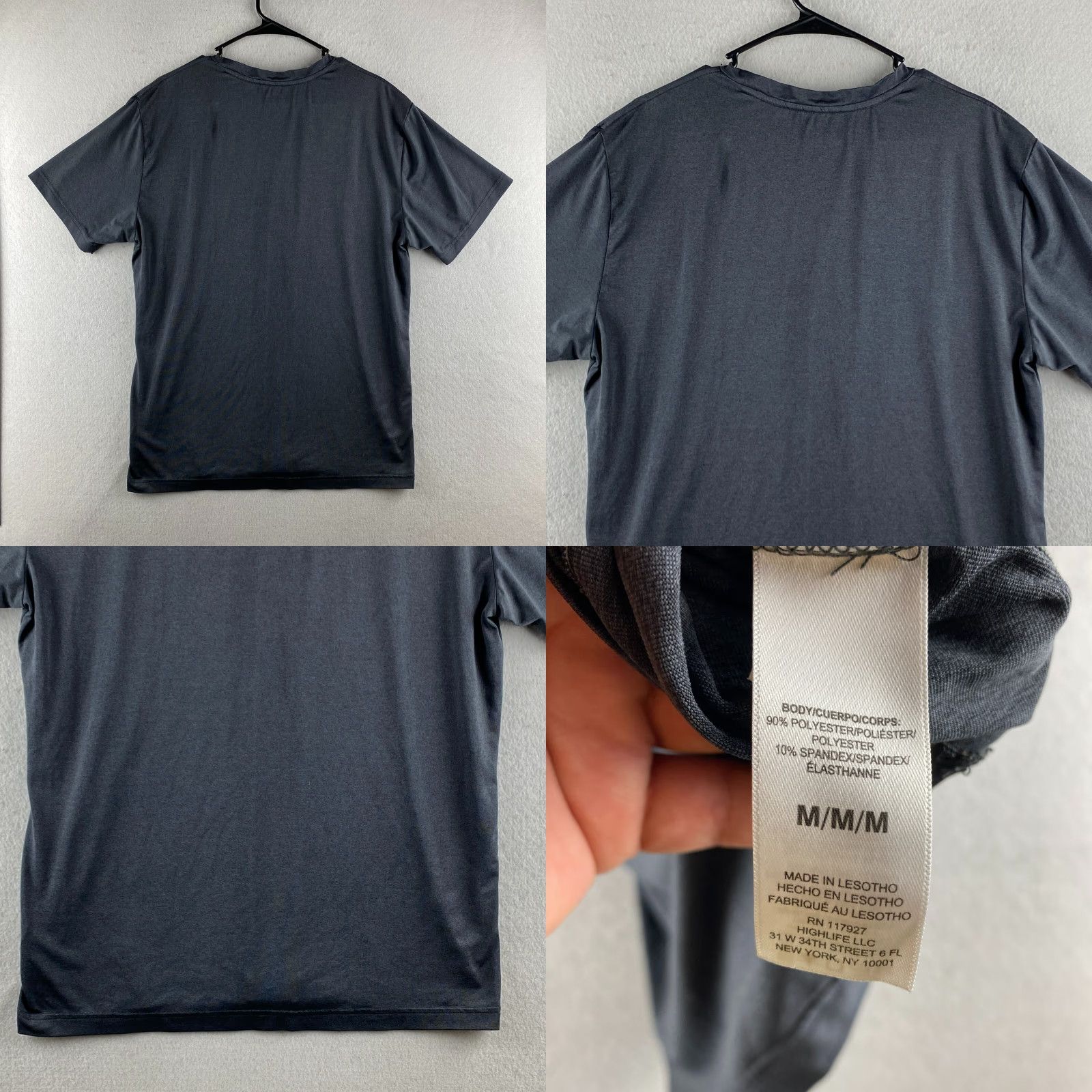 Reebok Reebok Shirt Mens M Black Short Sleeve Crew Neck Pullover Moisture Wick Size US M / EU 48-50 / 2 - 9 Thumbnail