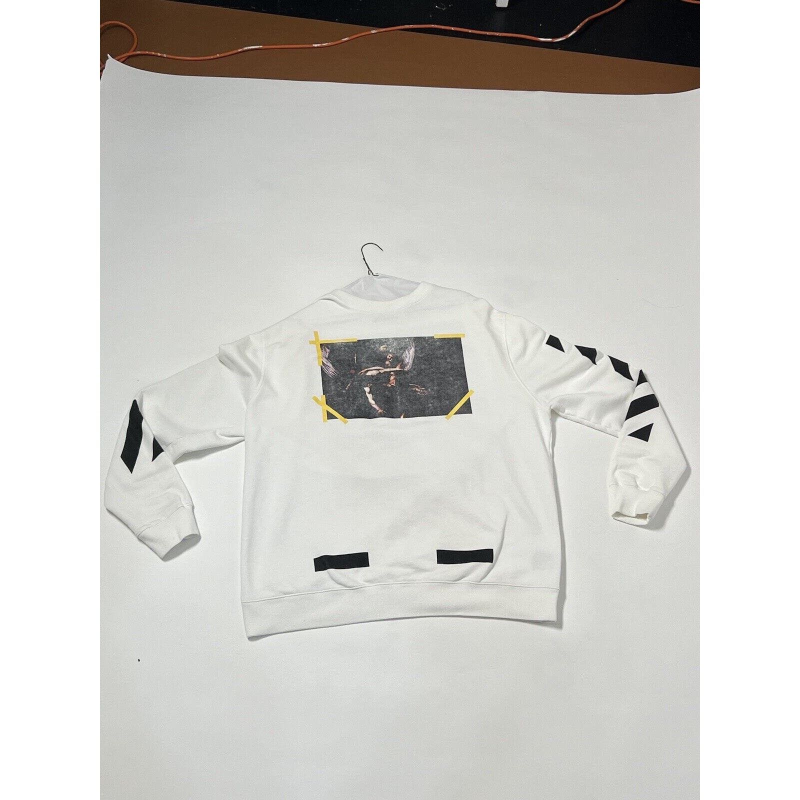 image of Off White Sweatshirt Size Xxl, Men's