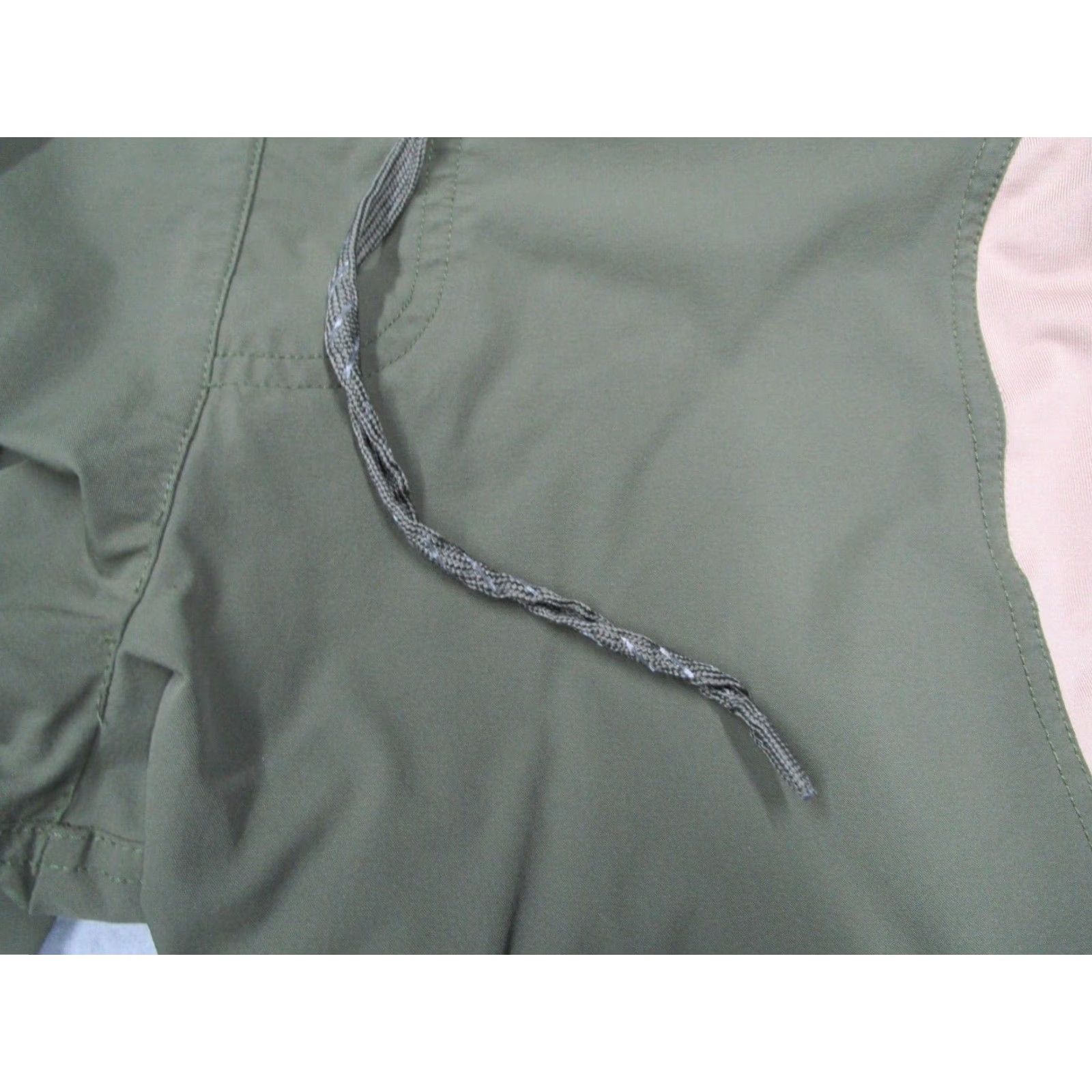 Vintage HYLETE Mens Green Hybrid Shorts Medium 9" Beach Sports Nylon Blend Drawstring Size US 31 - 5 Thumbnail