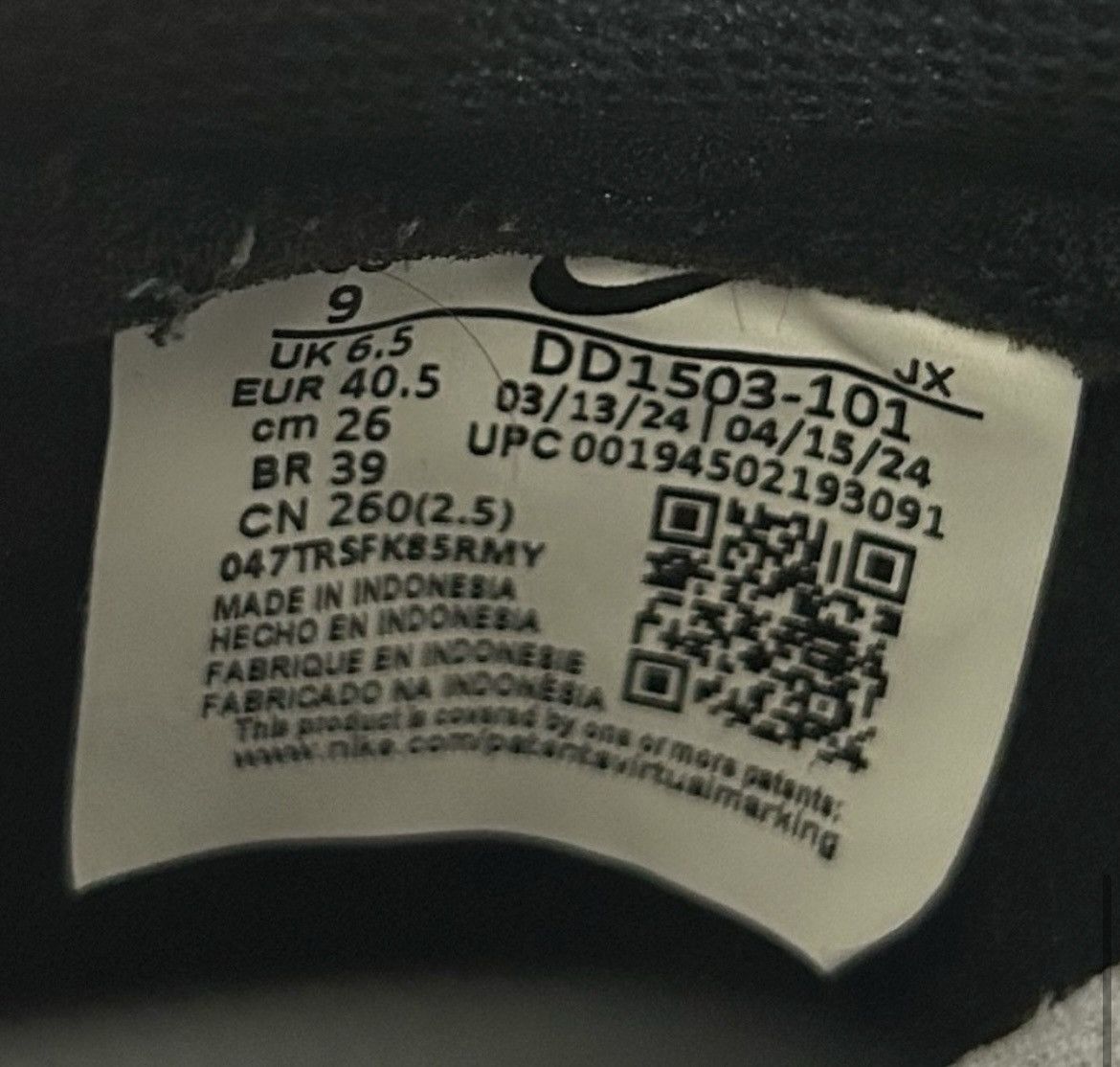 Nike Nike Panda Women Dunk Low Size US 9 / IT 39 - 7 Thumbnail