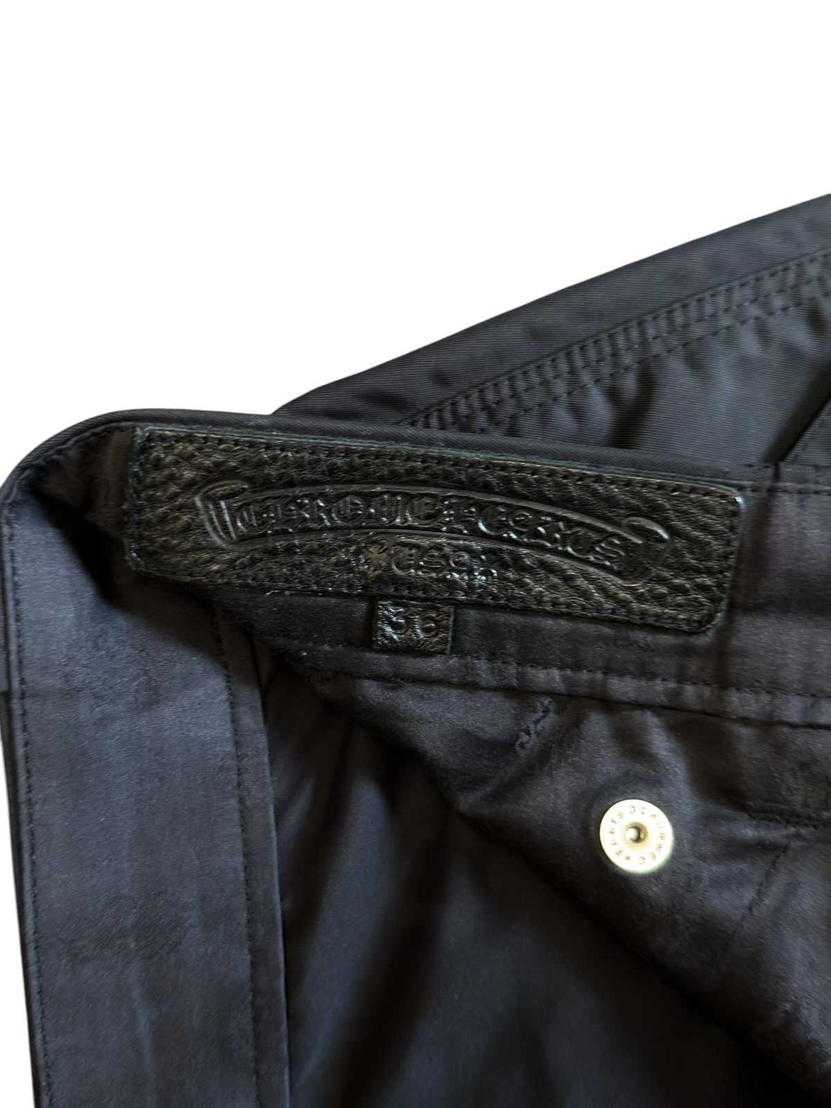 Chrome Hearts Chrome Hearts Nylon/Leather Double Knee Carpenter Pant Black Size US 36 / EU 52 - 12 Thumbnail