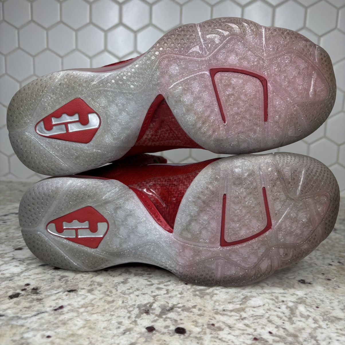 Nike Size 8-Nike LeBron 9 Christmas 2011ICY ❄️VERY CLEAN SHIP ASAP Size US 8 / EU 41 - 12 Thumbnail