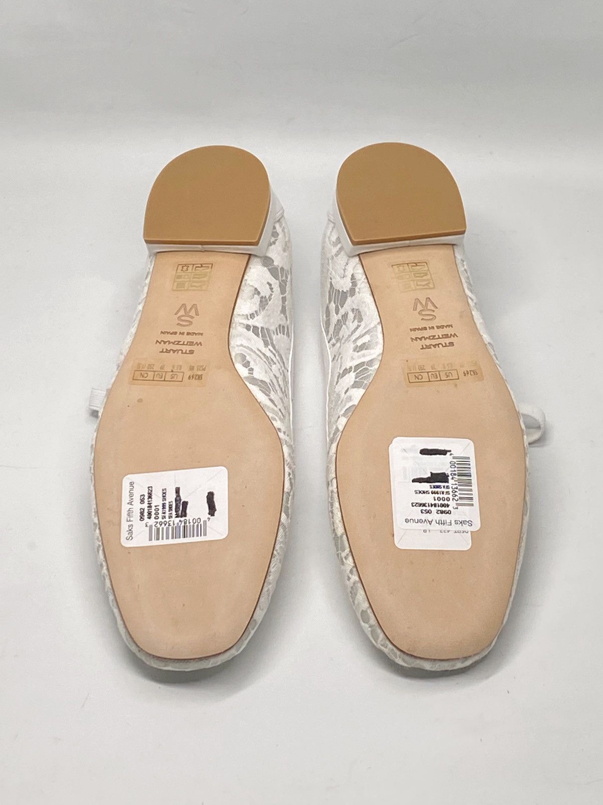 Stuart Weitzman Stuart Weitzman Arabella Lace Ballet Flats size 8.5 Size US 8.5 / IT 38.5 - 11 Thumbnail