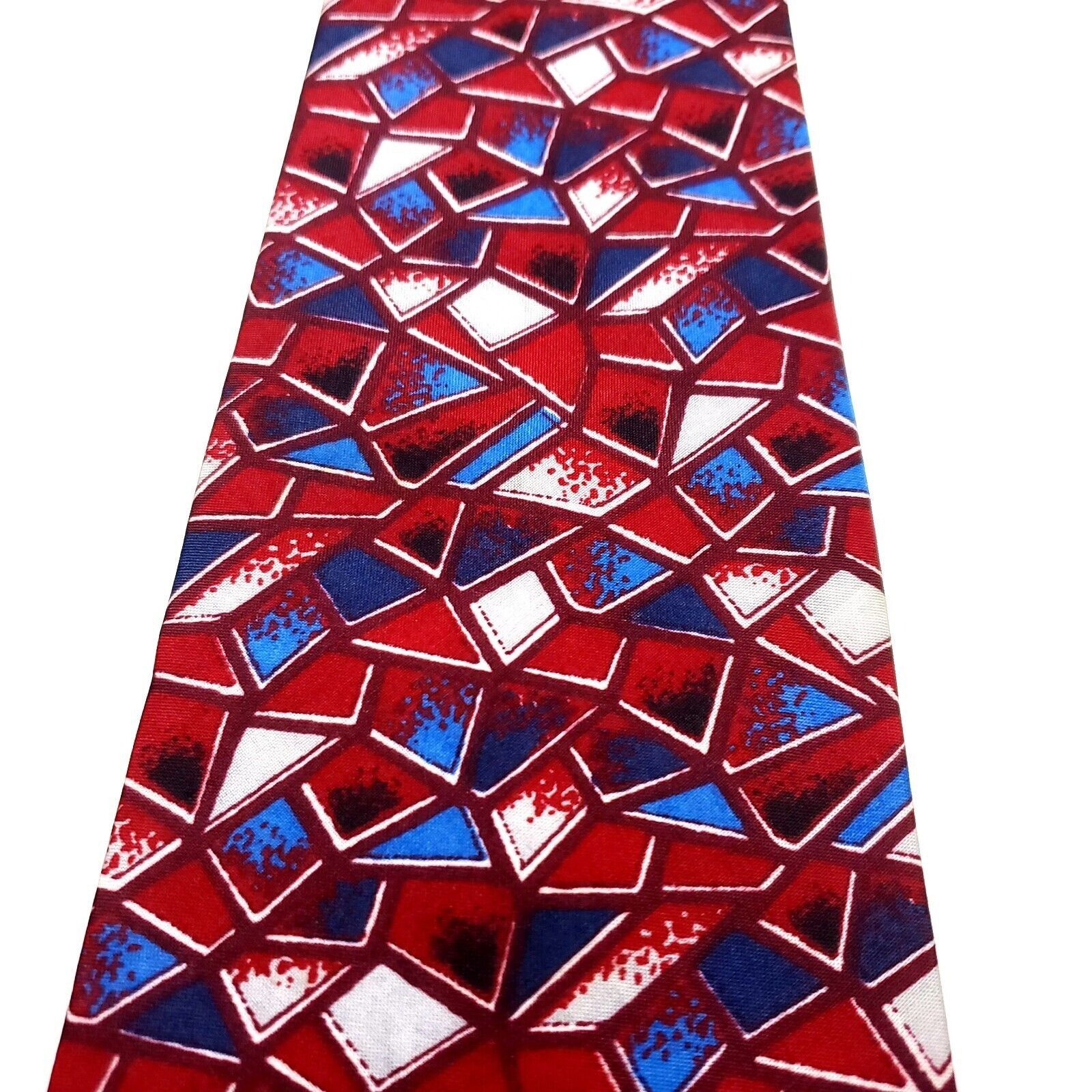 Other Don Giovanni Polyester Tie Red Short Wide USA Size ONE SIZE - 2 Thumbnail