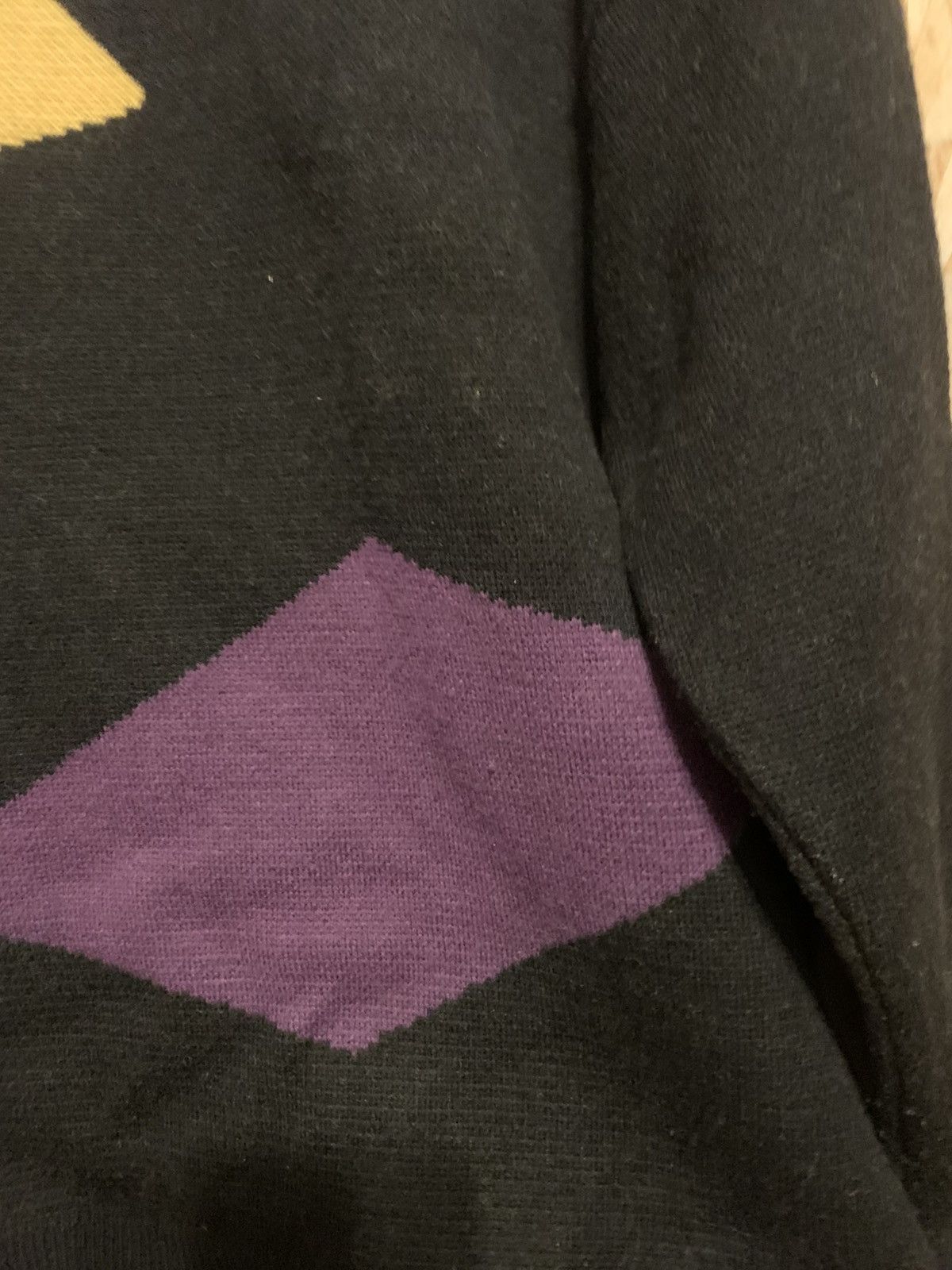 Gosha Rubchinskiy Gosha abstract knit turtleneck Size US L / EU 52-54 / 3 - 4 Thumbnail