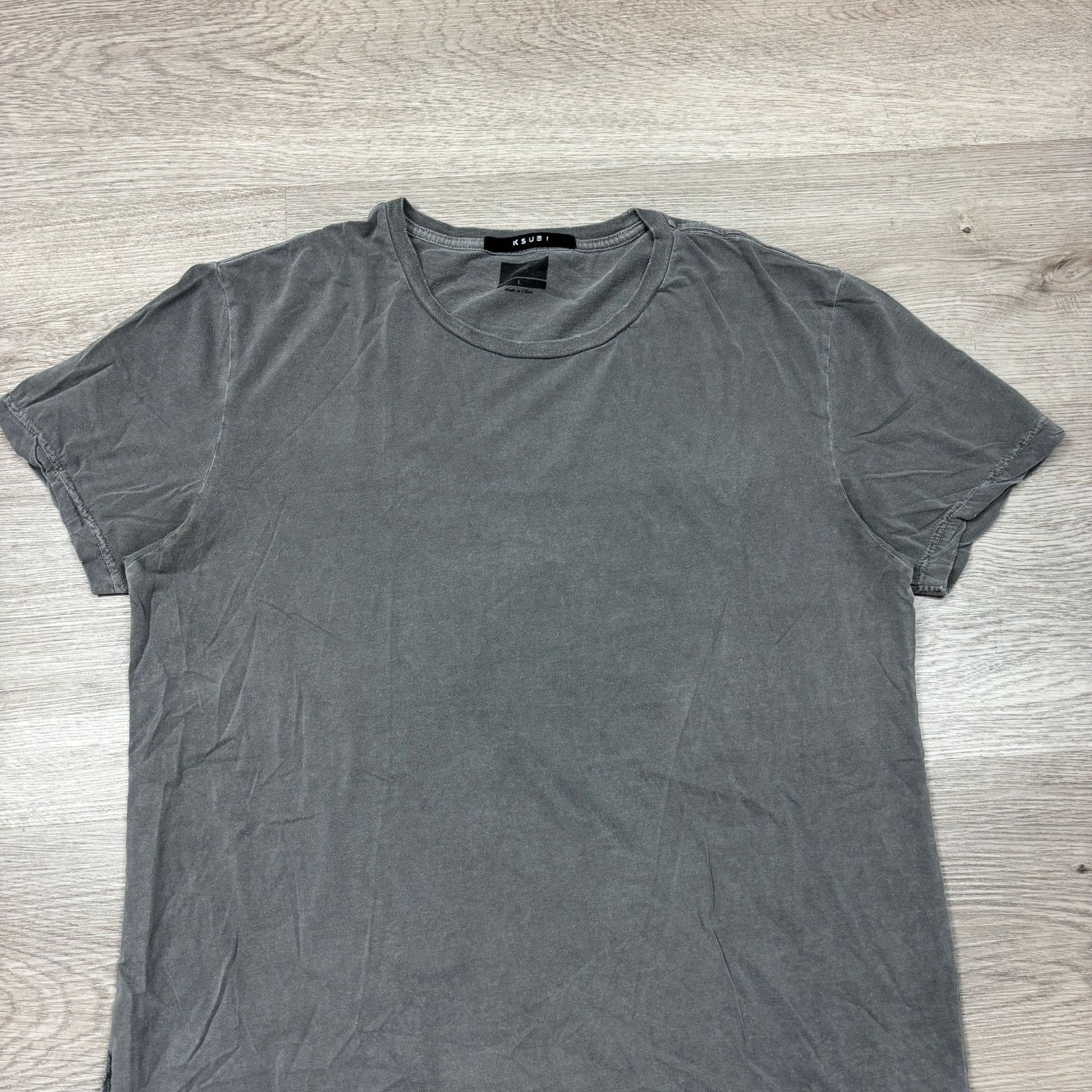 Ksubi Ksubi Sioux Vintage Gray Distressed T Shirt Men's Large Size US L / EU 52-54 / 3 - 2 Thumbnail