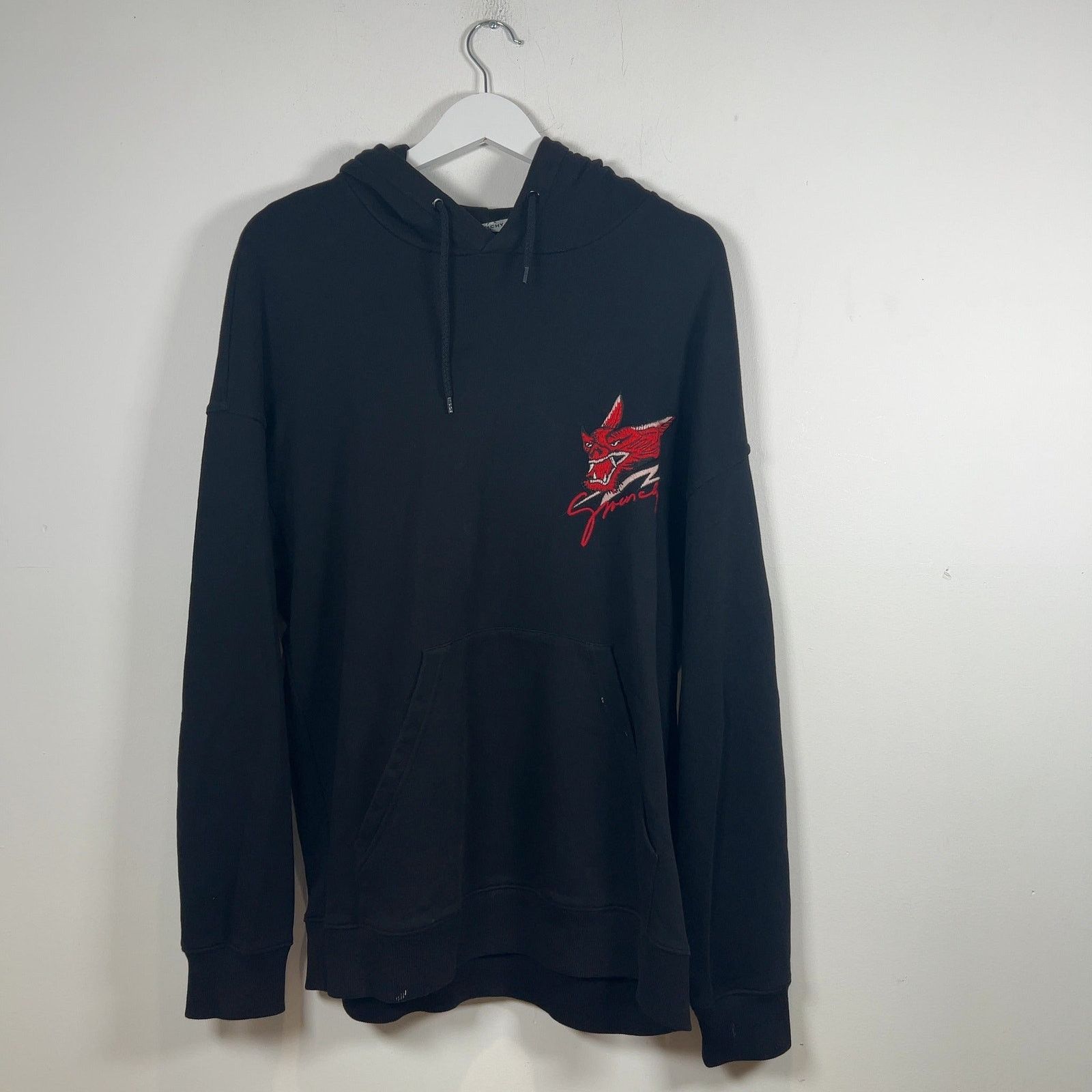 Givenchy Givenchy Embroidered Patch Logo Hoodie Size US M / EU 48-50 / 2 - 1 Thumbnail