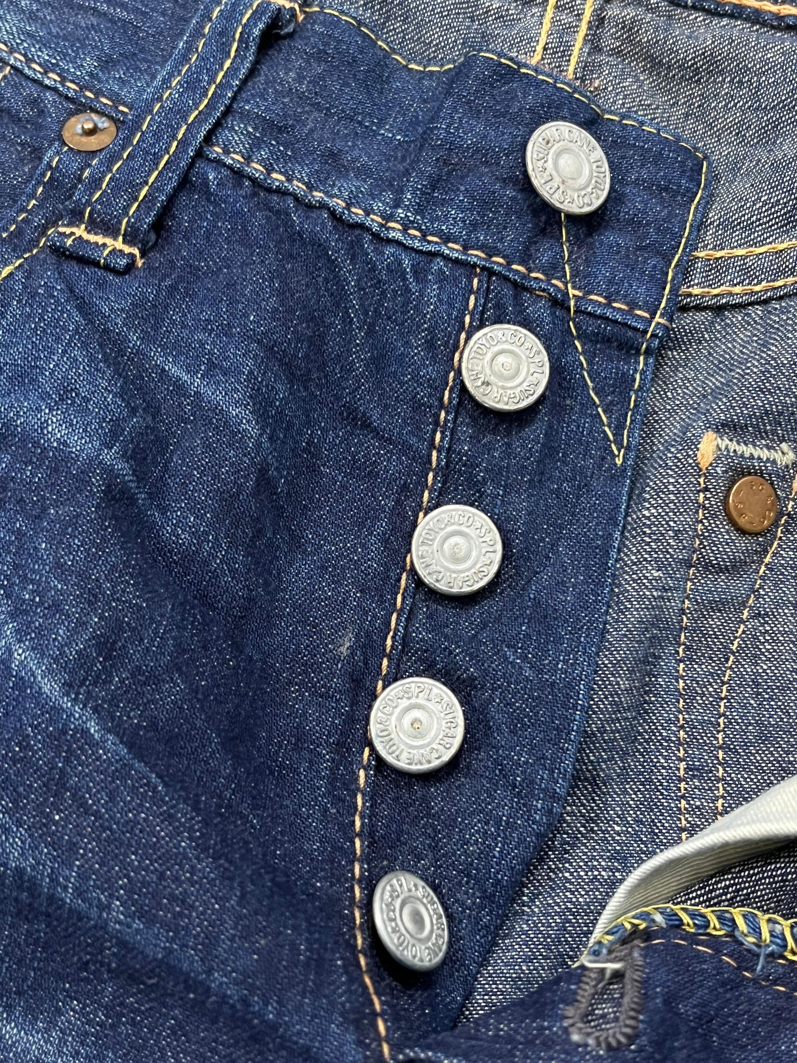Sugar Cane Sugar Cane Selvedge Denim Shorts Size US 30 / EU 46 - 5 Thumbnail
