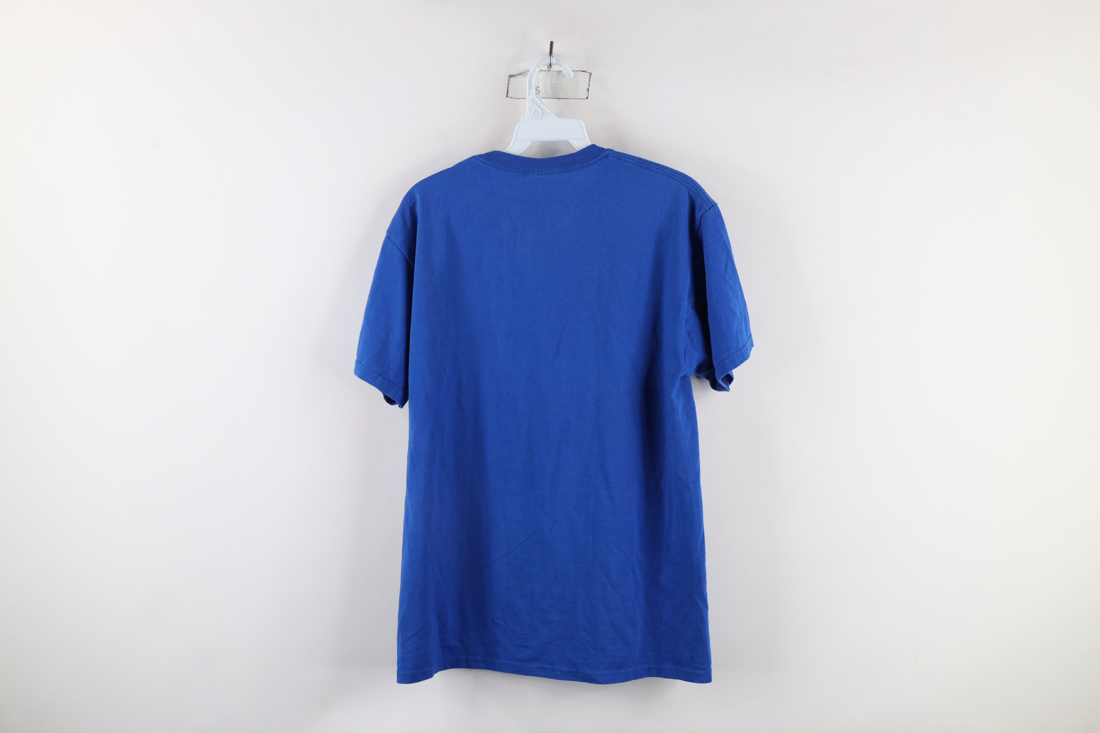 Vintage Vintage 90s Bier Stube Support Our Troops T-Shirt Blue Size US M / EU 48-50 / 2 - 9 Thumbnail