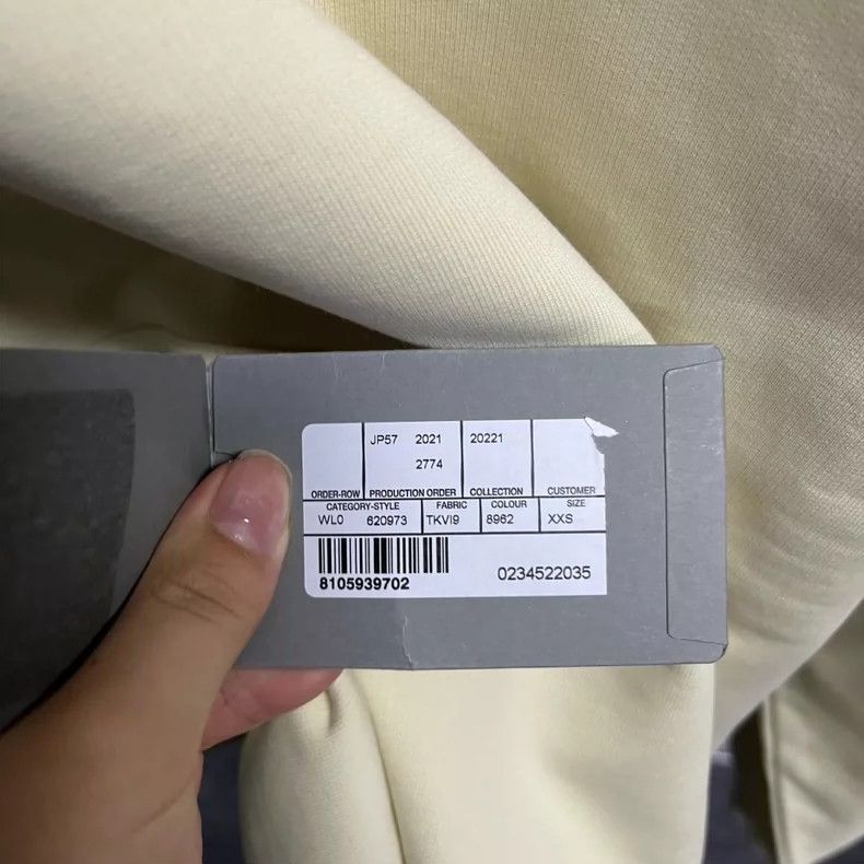 Balenciaga Balenciaga Light beige solid monogrammed pullover hoodie Size US XXS / EU 40 - 3 Thumbnail