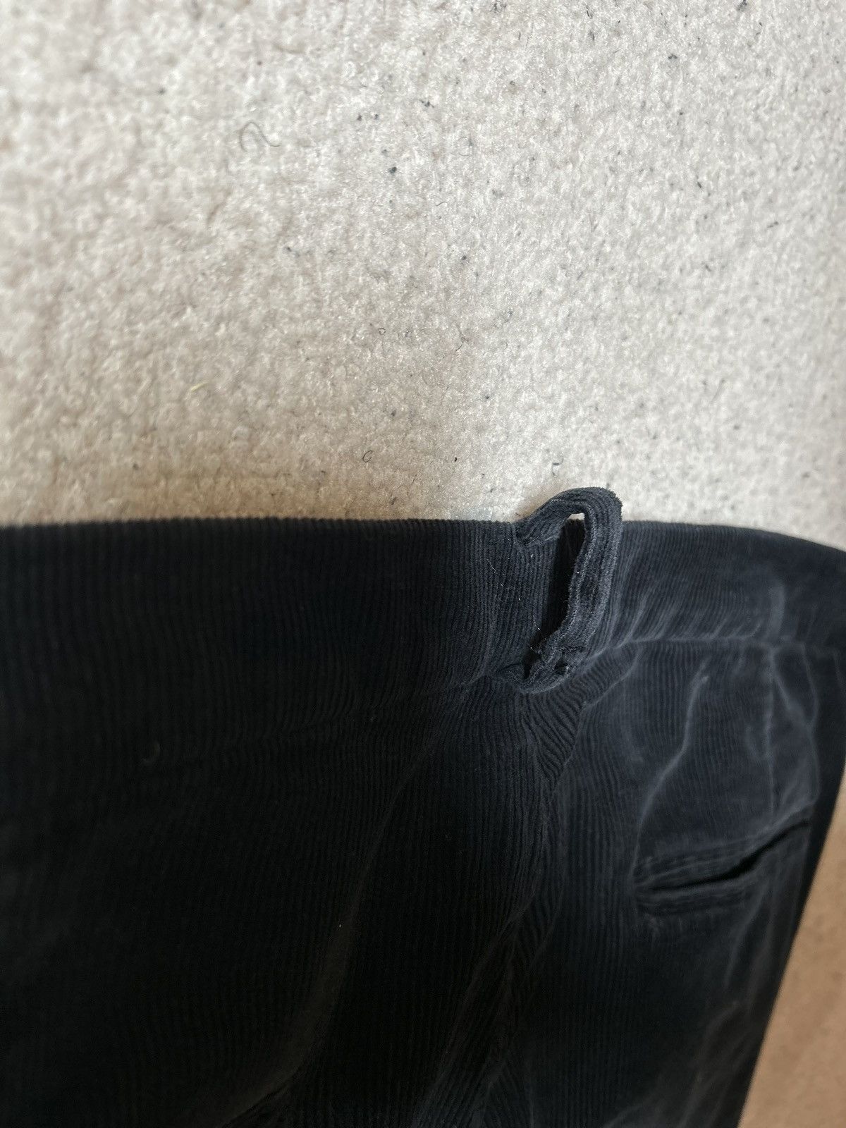 Topman Topman corduroy pants black stretch skinny Size US 34 / EU 50 - 4 Thumbnail