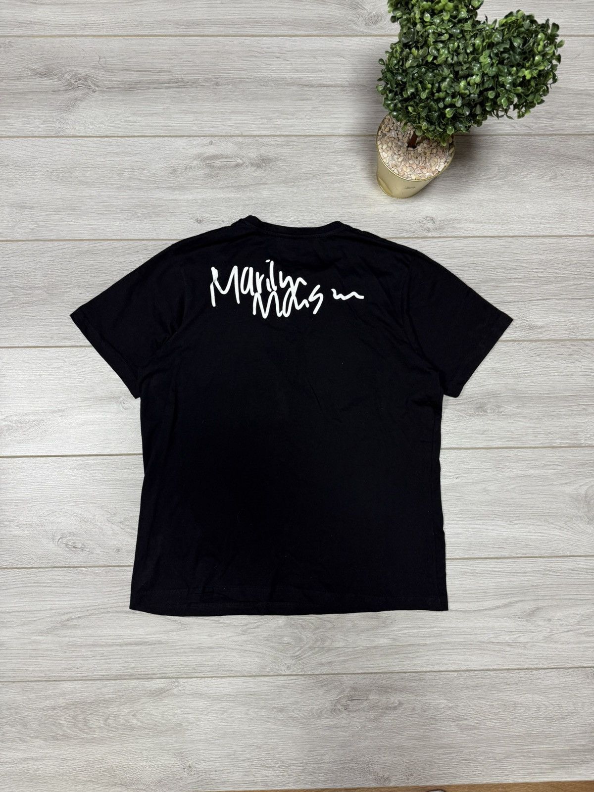 Marilyn Manson Marilyn Manson vintage bootleg big face print tee shirt Size US L / EU 52-54 / 3 - 2 Thumbnail