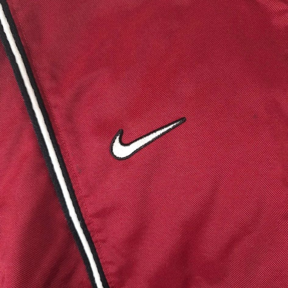 Nike VINTAGE Nike Jacket Mens Size Large Red 90s Striped Full Zip Streetwear Size US L / EU 52-54 / 3 - 3 Thumbnail