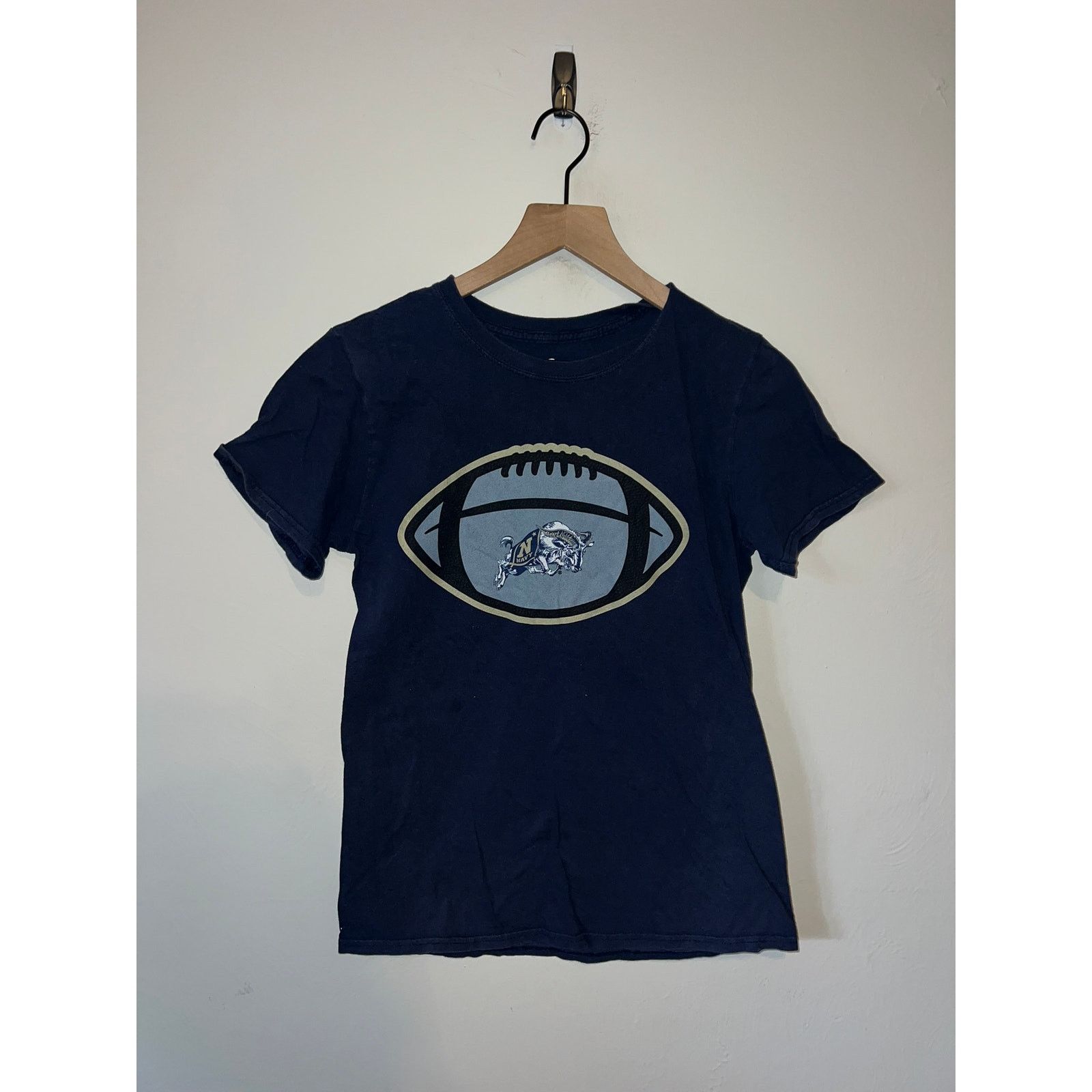 NCAA Womens Navy College Shirt University Finn #30 Blue Tee Top S Size S / US 4 / IT 40 - 1 Thumbnail