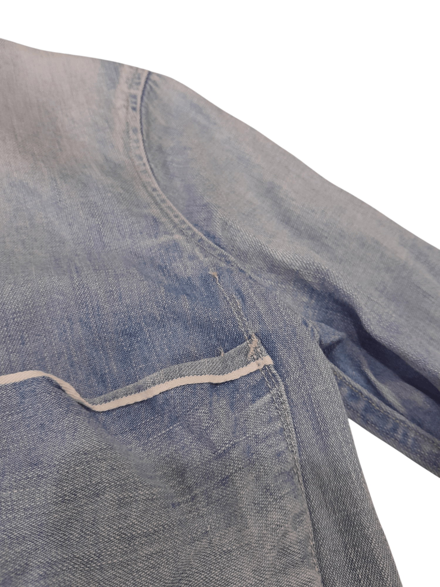 Johnbull Johnbull Shunsuke Niwa Selvedge Japan Buffalo Shirt (F446) Size US S / EU 44-46 / 1 - 3 Thumbnail