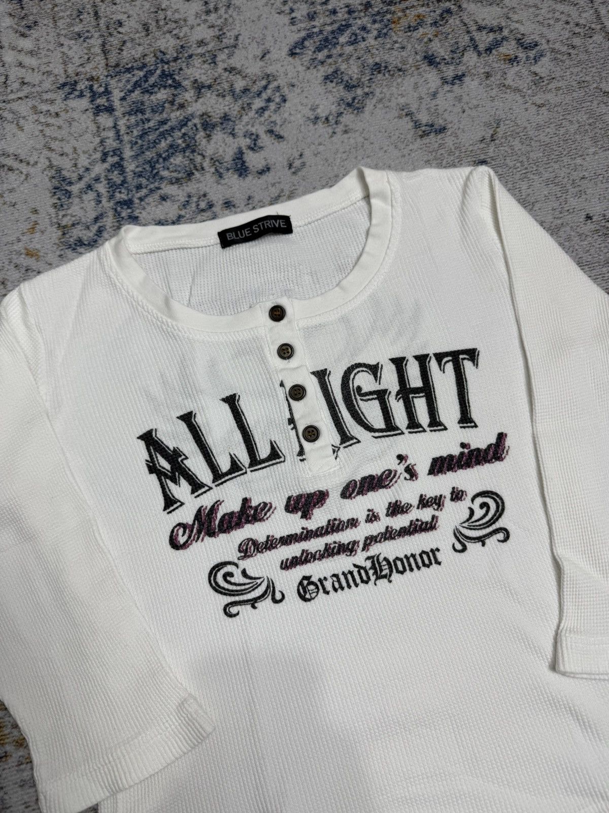 Japanese Brand Blue stive ifsix style long sleeve Size M / US 6-8 / IT 42-44 - 2 Thumbnail